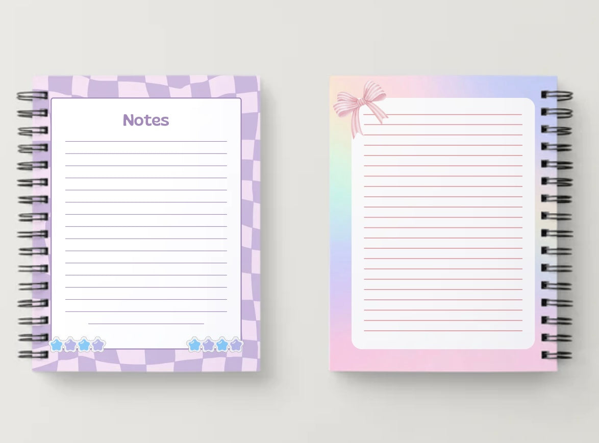 Believe in Yourself Weekly Planner Hardcover Half Paper Size