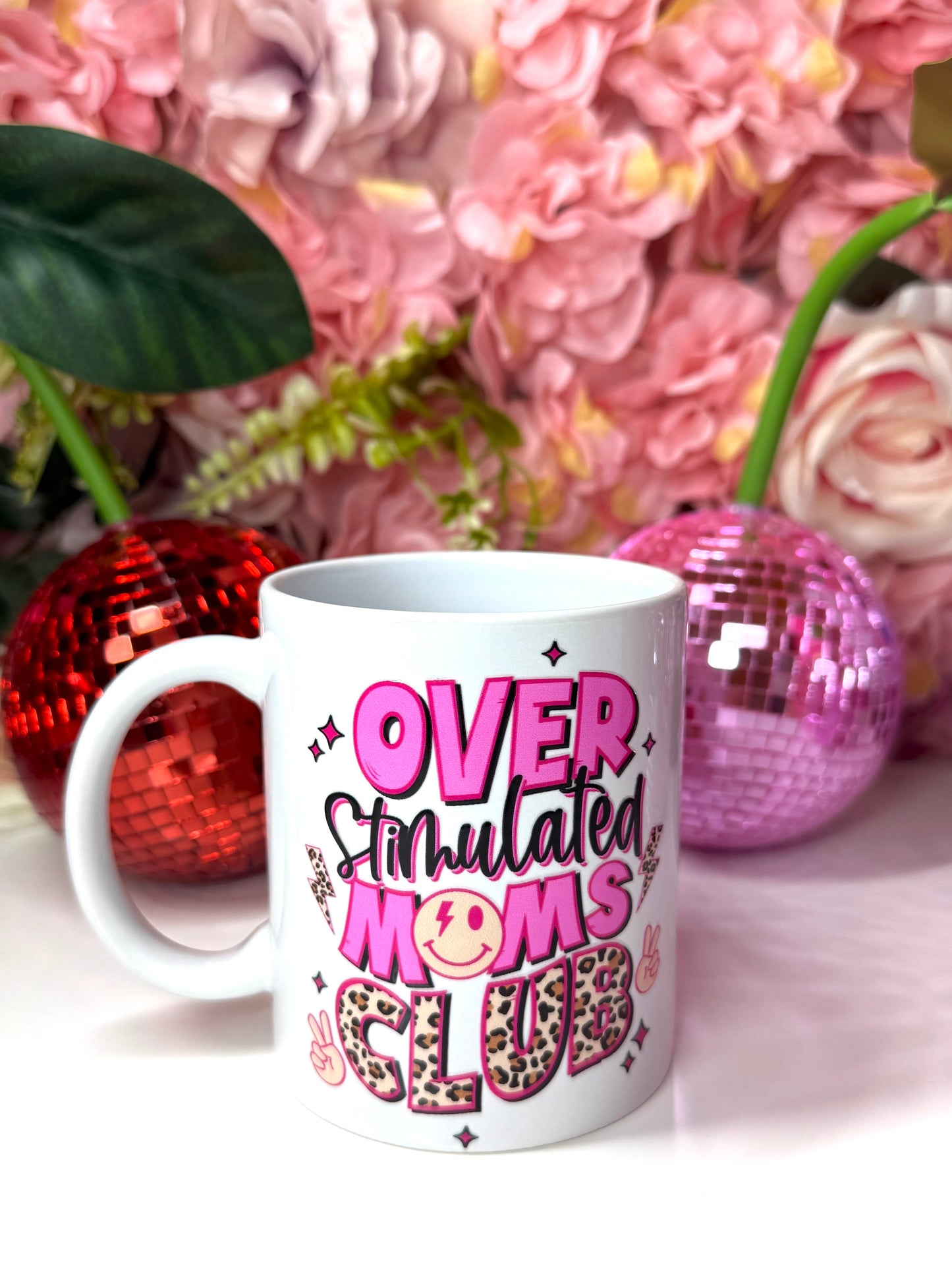 Overstimulated Moms Club Ceramic Coffee Mug 11oz