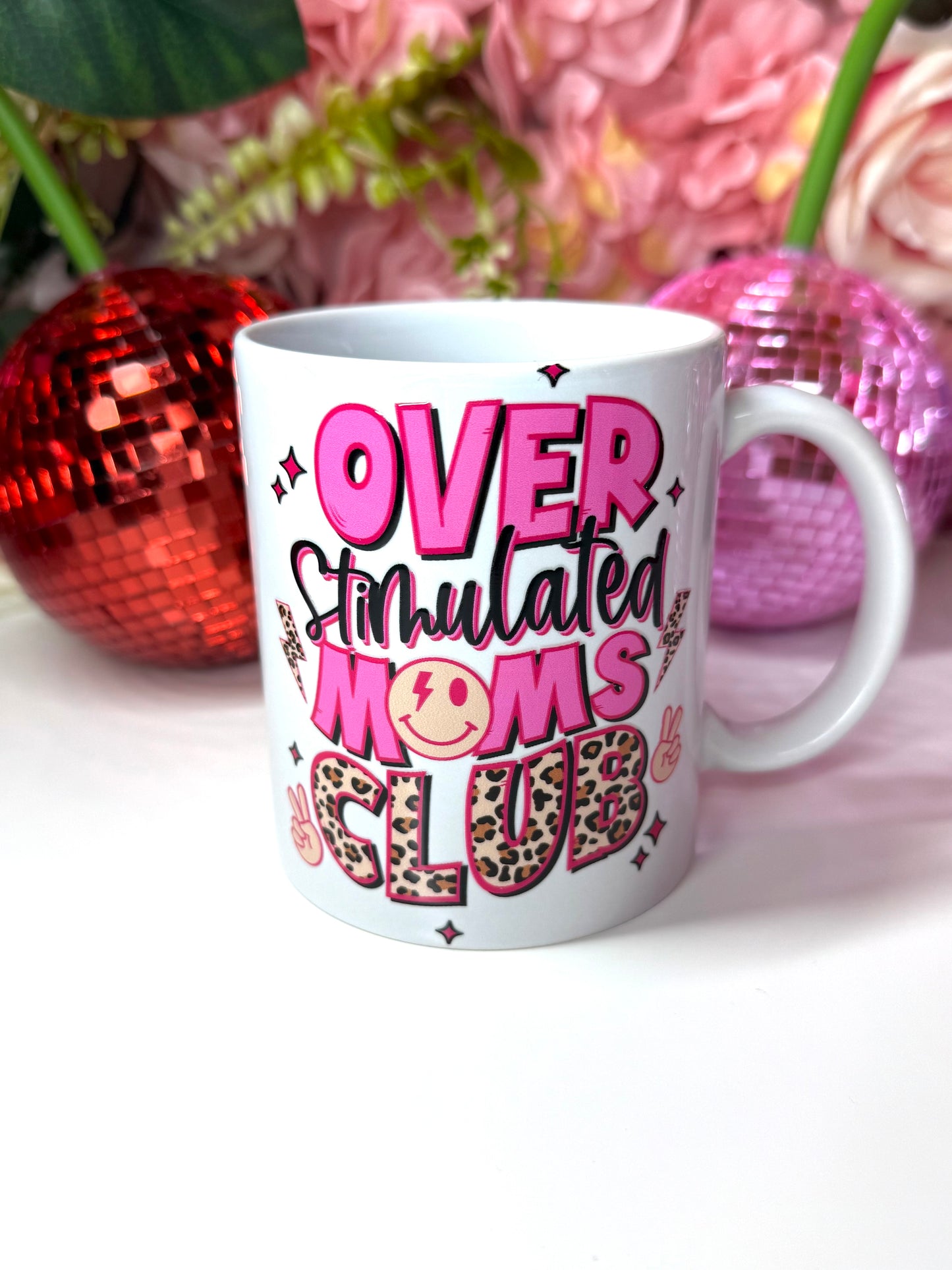 Overstimulated Moms Club Ceramic Coffee Mug 11oz
