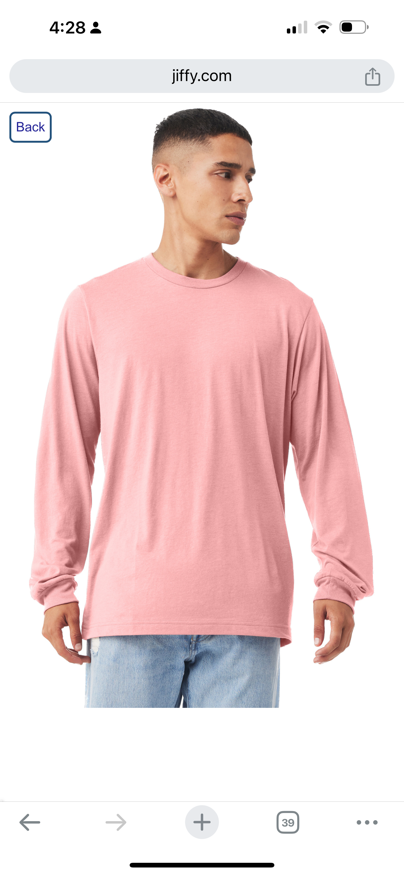 Custom Embroidered Tee or Sweater Order