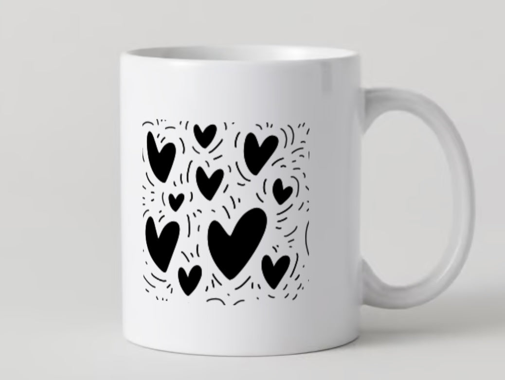 Love Yourself More Minimalist Ceramic Mug 15oz