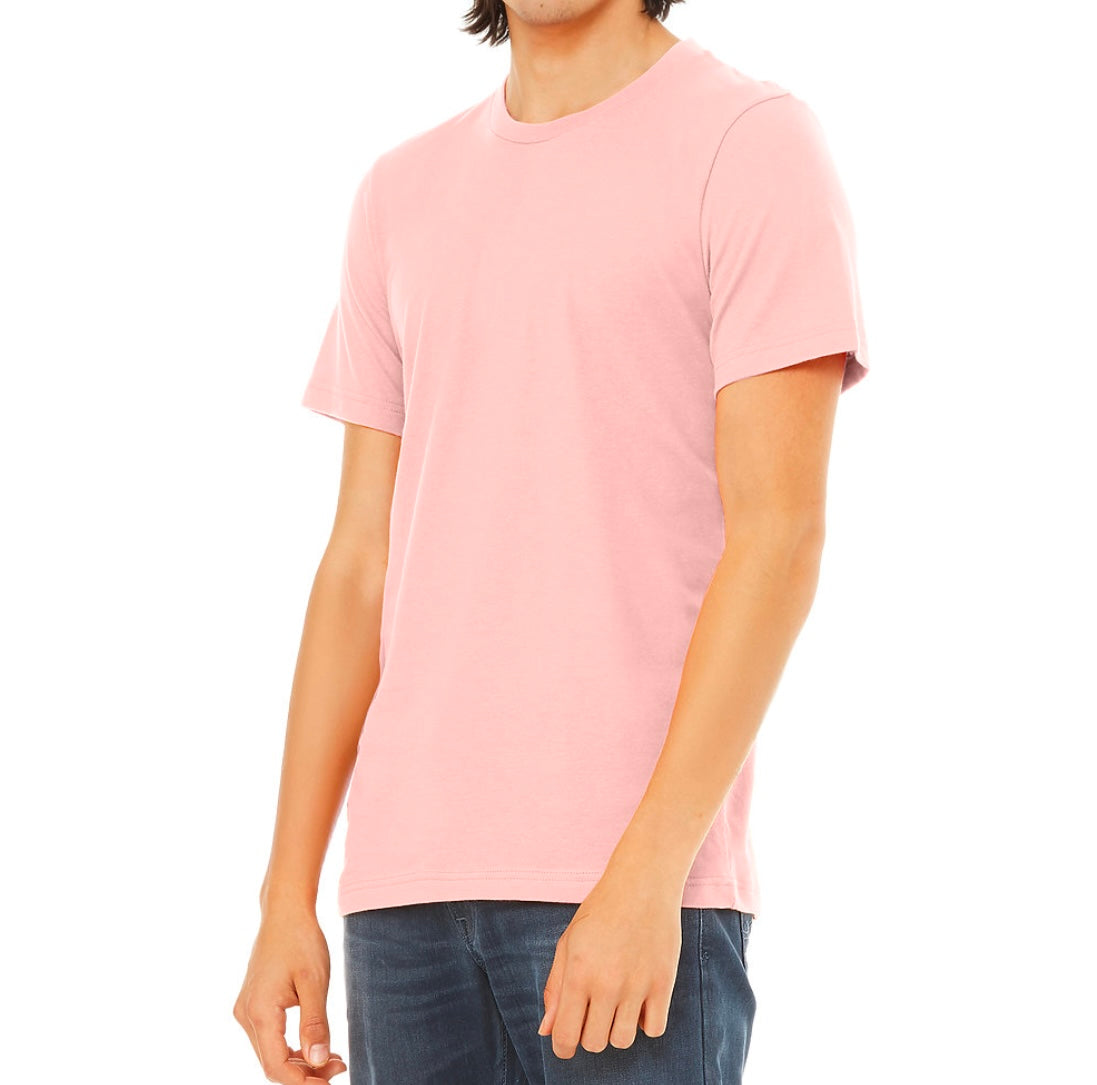Cherry Coquette Bow Embroidered Cotton Short Sleeve Tee in Pink