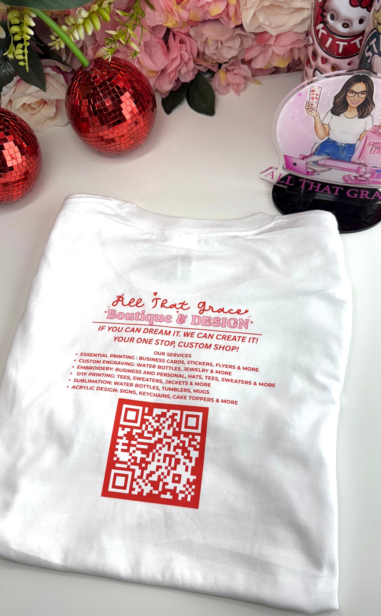 Custom Business Logo Tee
