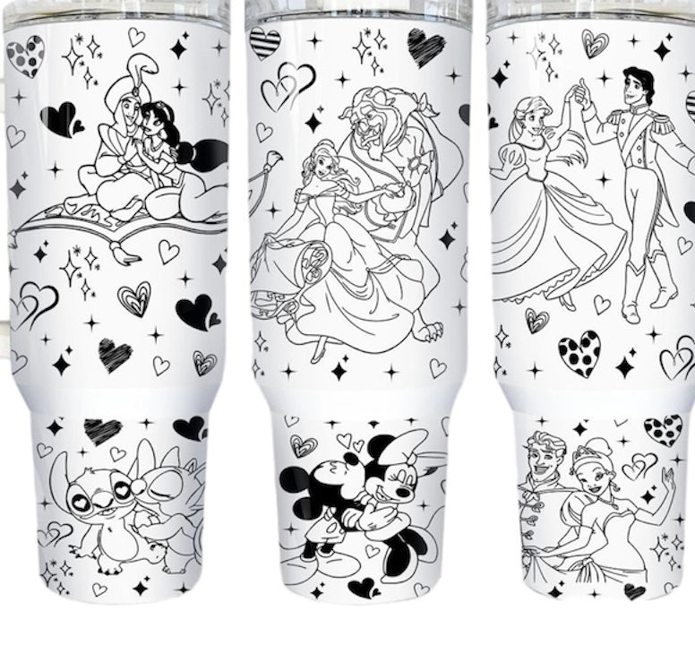 Cartoon Character Tumbler
