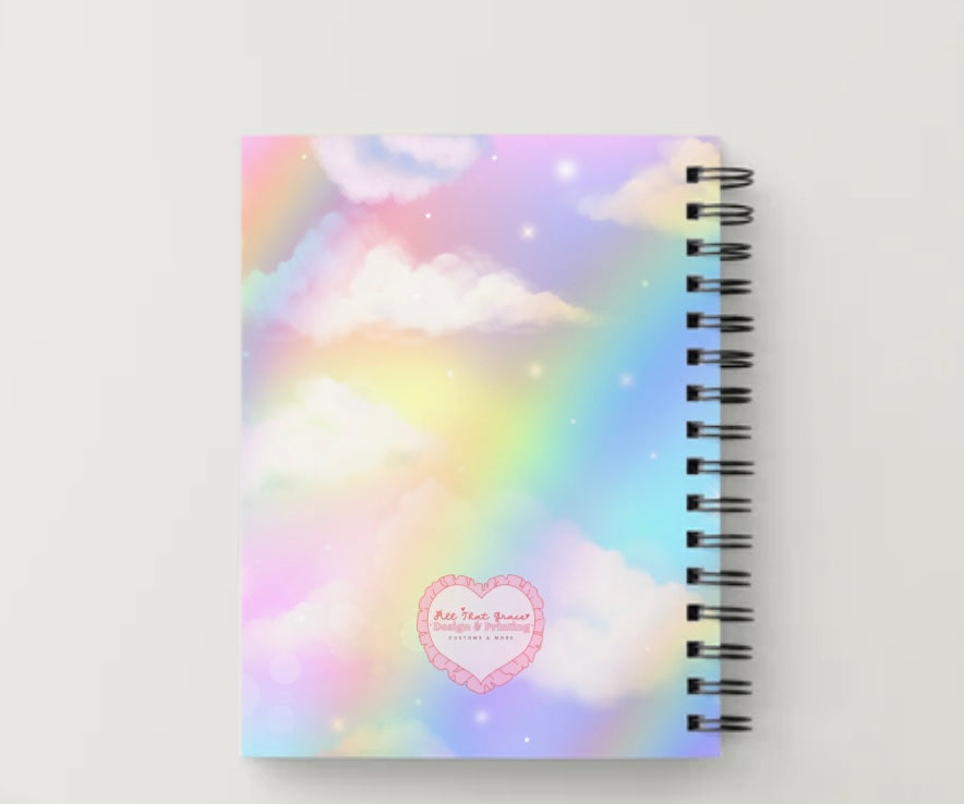 Believe in Yourself Weekly Planner Hardcover Half Paper Size