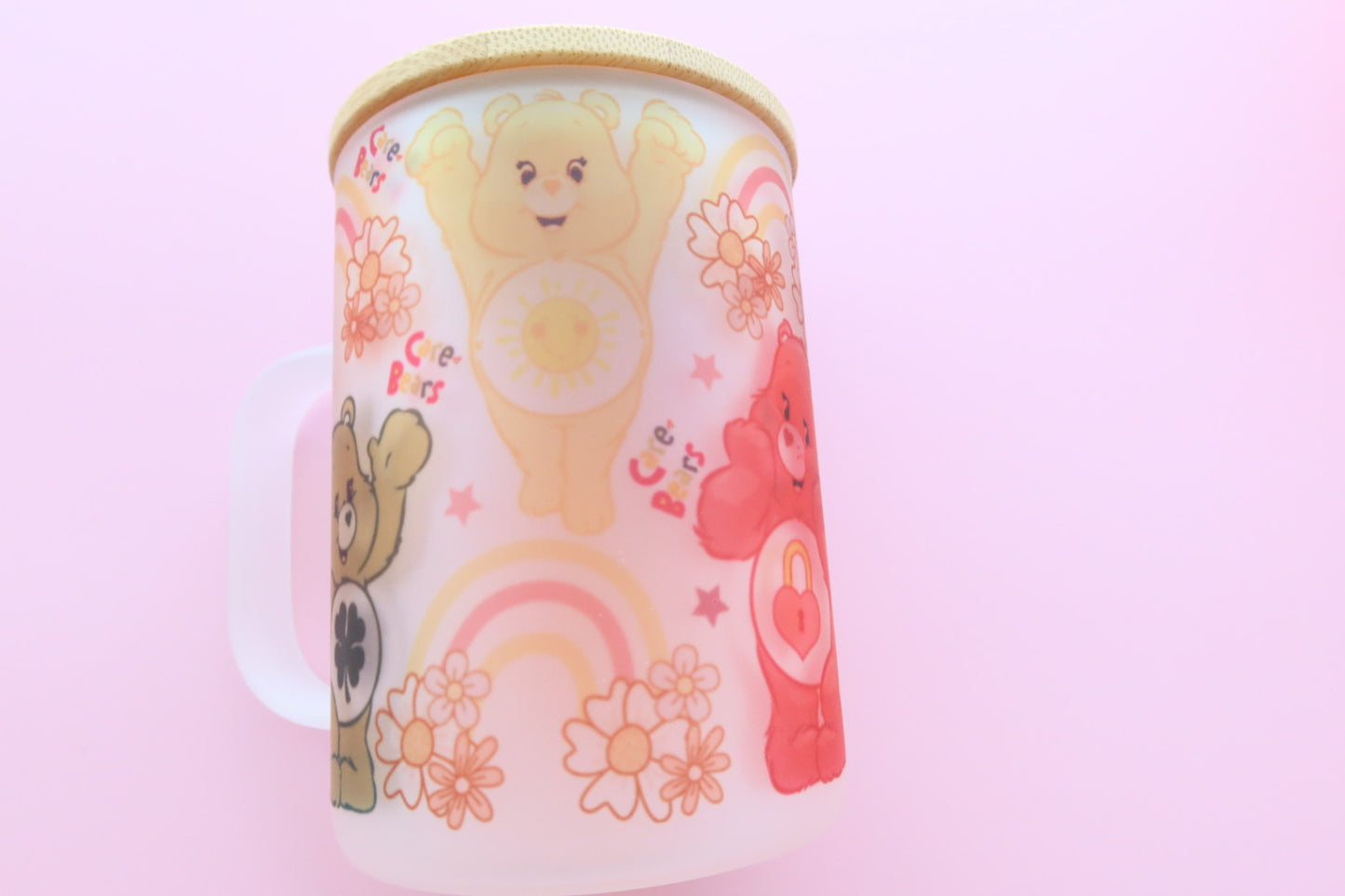 BEARS 80's 17OZ SUBLIMATABLE GLASS COFFEE MUG - MATTE