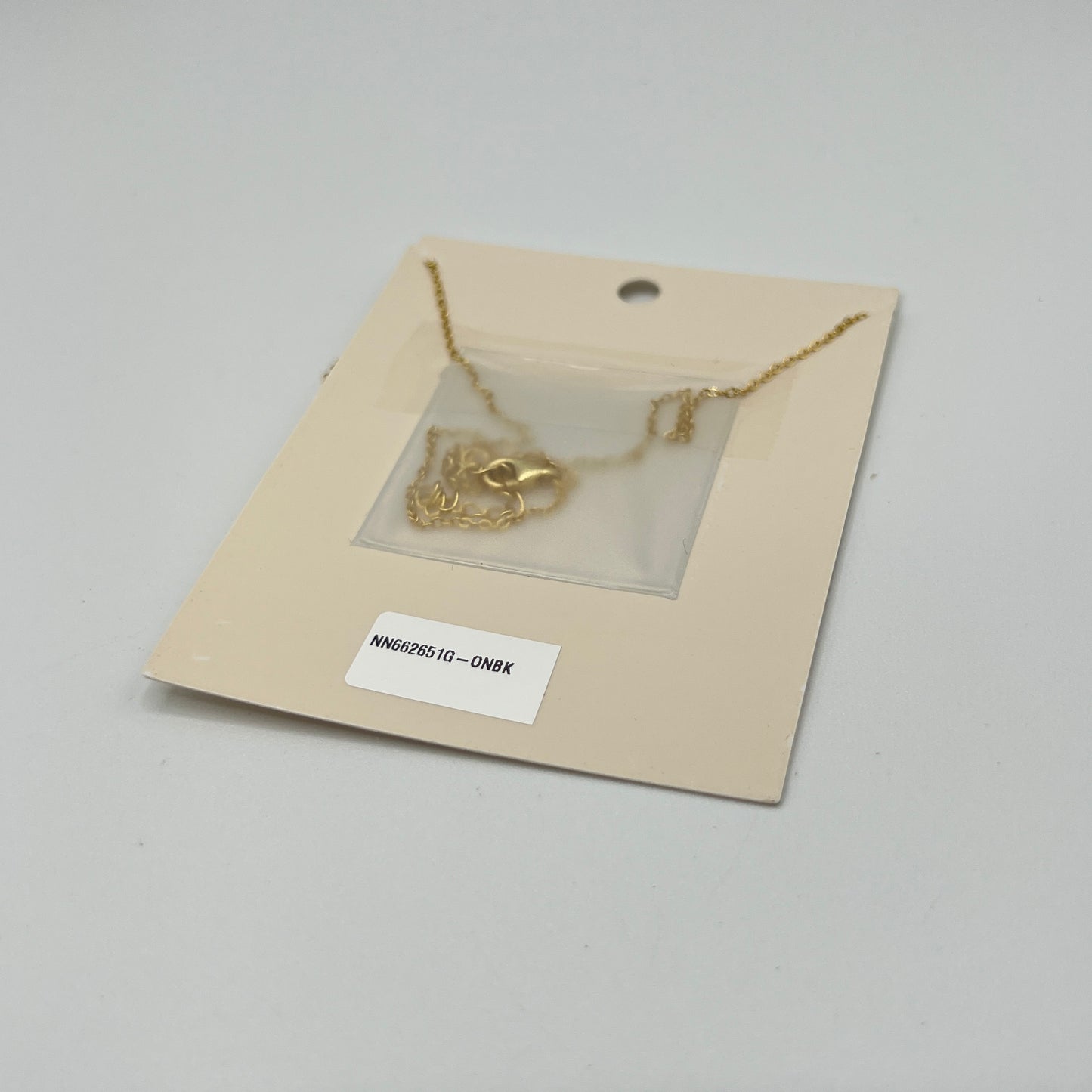 Clover Pendant Gold Necklace in Black