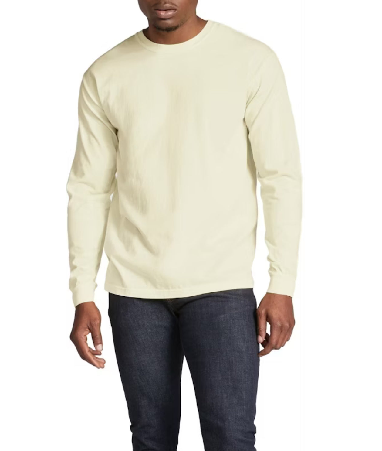 Cafecito Y Chisme Concha's Unisex Heavyweight RS Long-Sleeve T-Shirt in Ivory