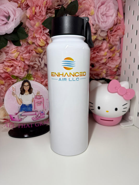Custom Business Logo Hydro Handle Water Bottle