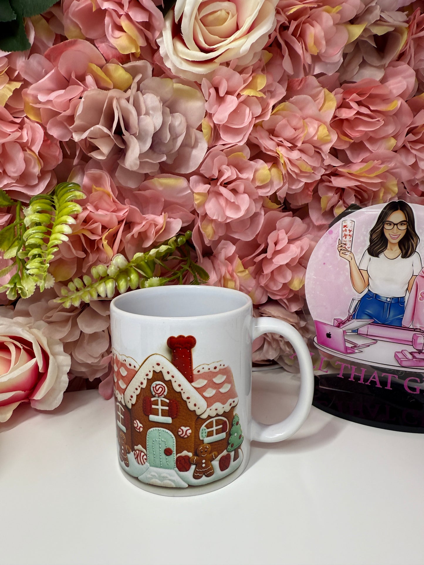 Gingerbread House 3D Ceramic Coffee Mug