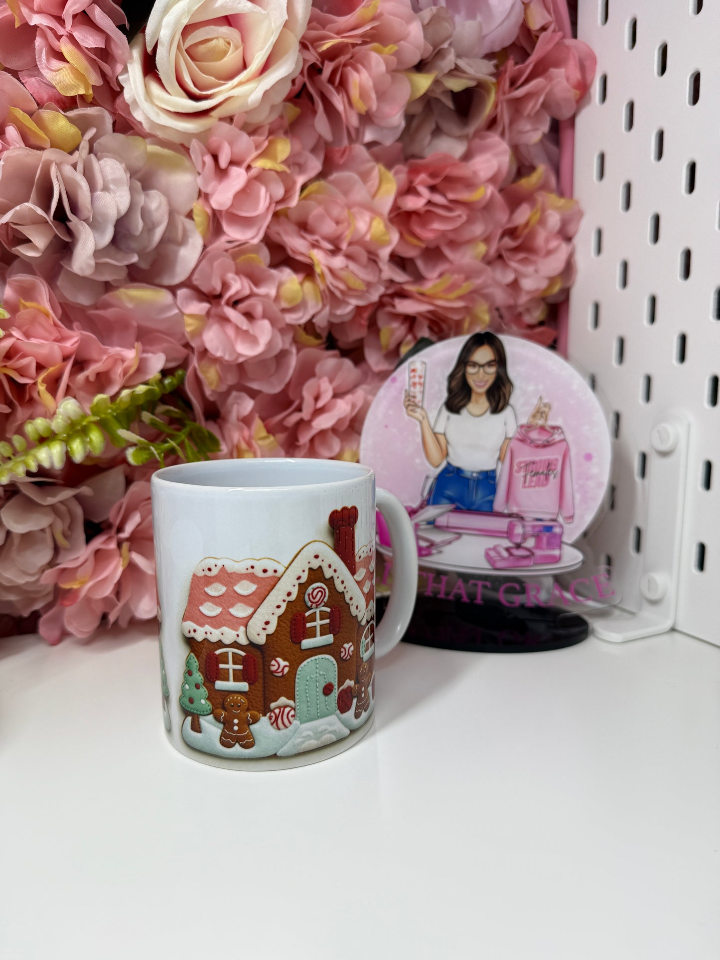Gingerbread House 3D Ceramic Coffee Mug