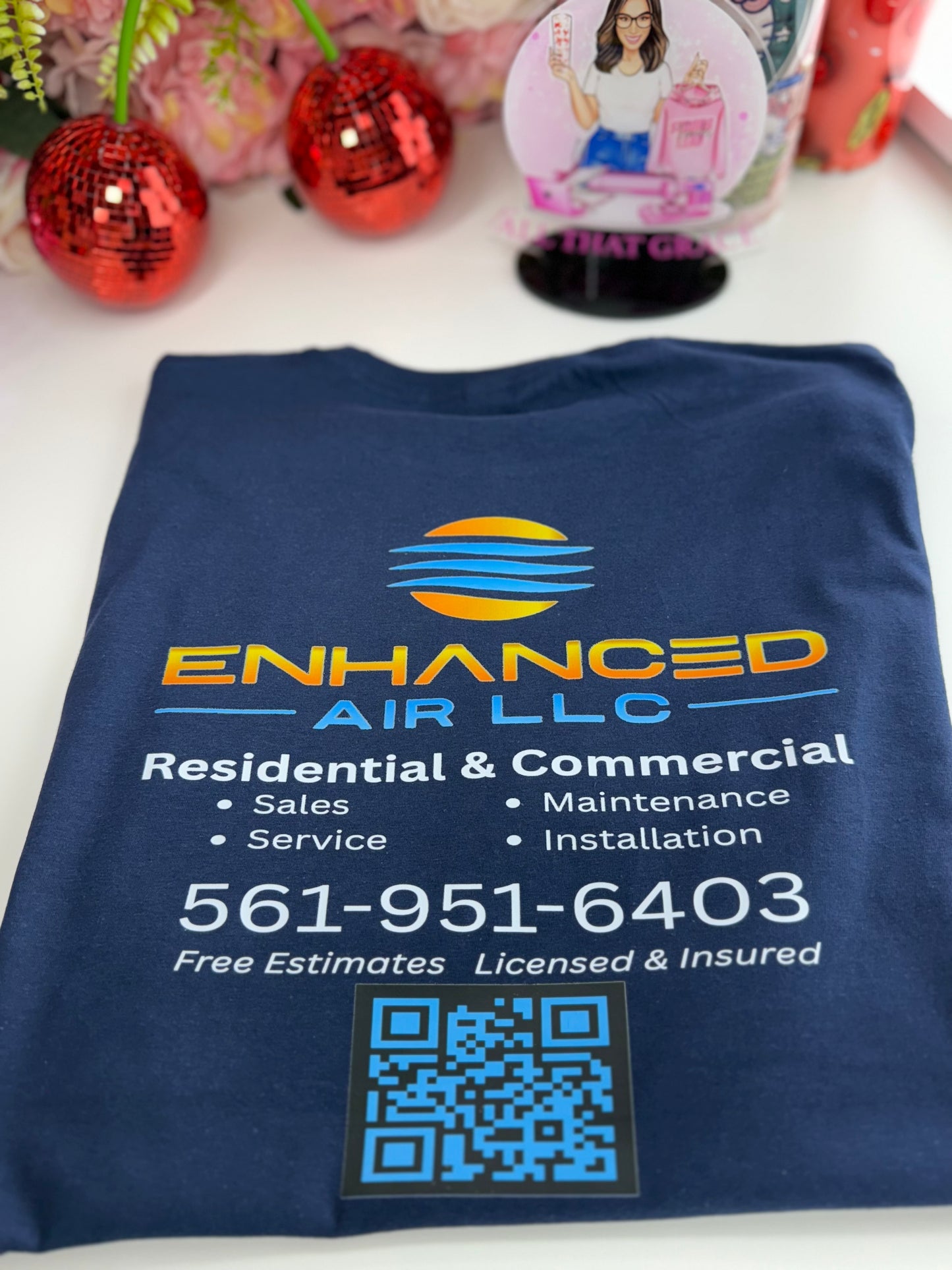 Custom Business Logo Tee