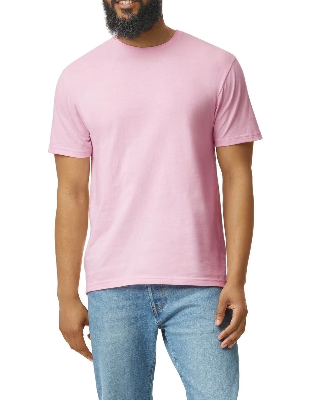 She Is Mom She Is Clothed In Strength And Dignity Proverbs 31:25 Soft Tee in Pink