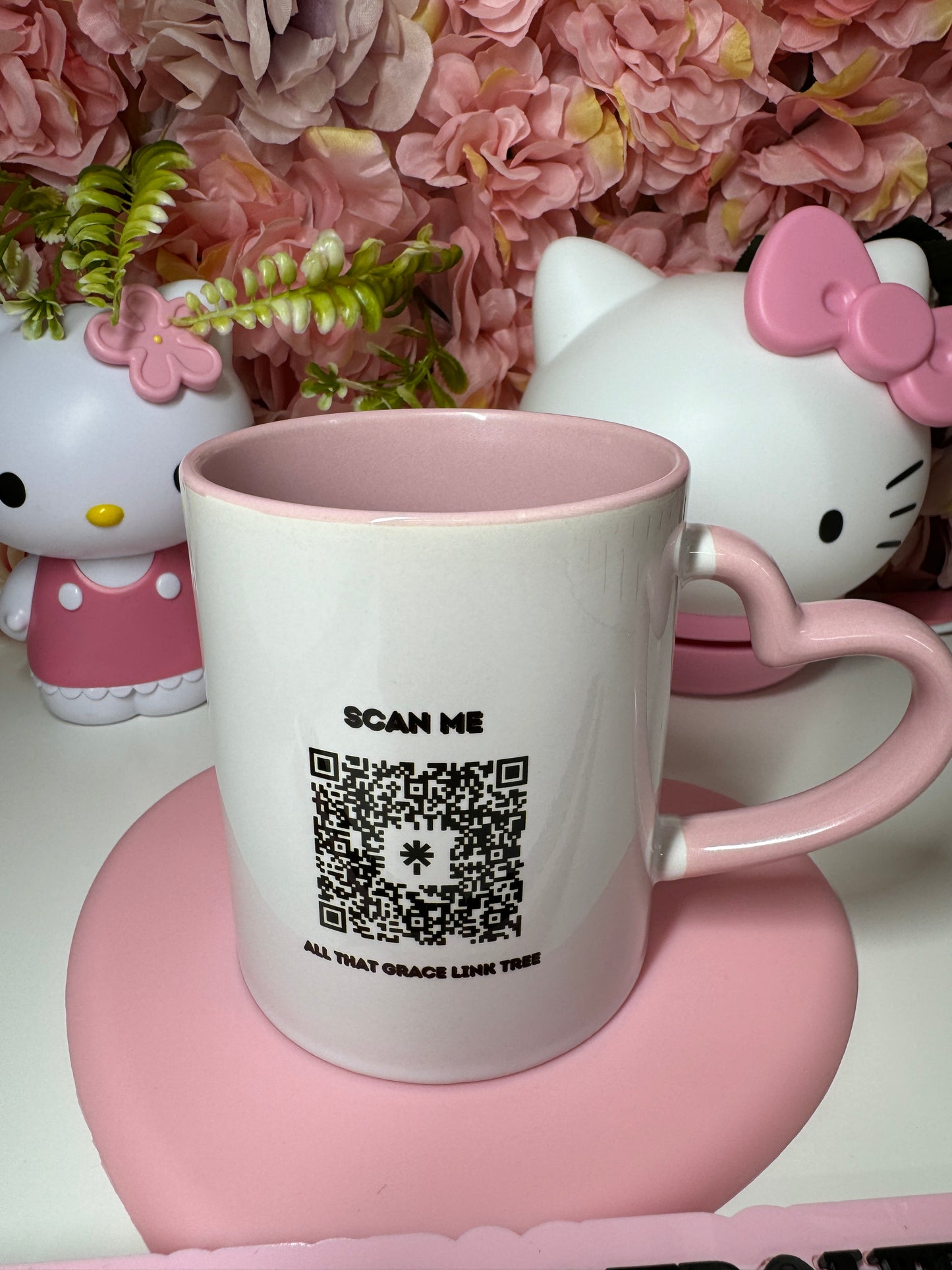 Business Cartoon Logo or Regular Logo w/ QR Code 11oz Mug