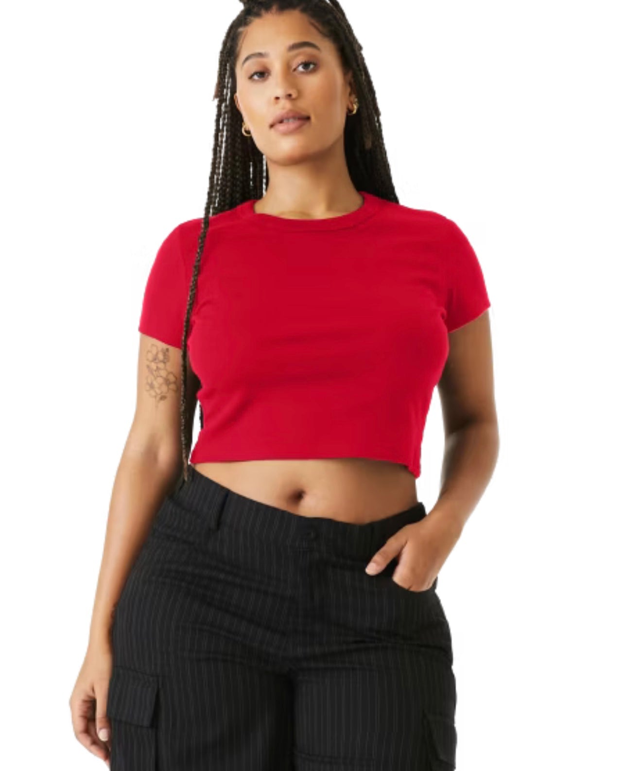 Custom Baby Doll Ribbed Tee
