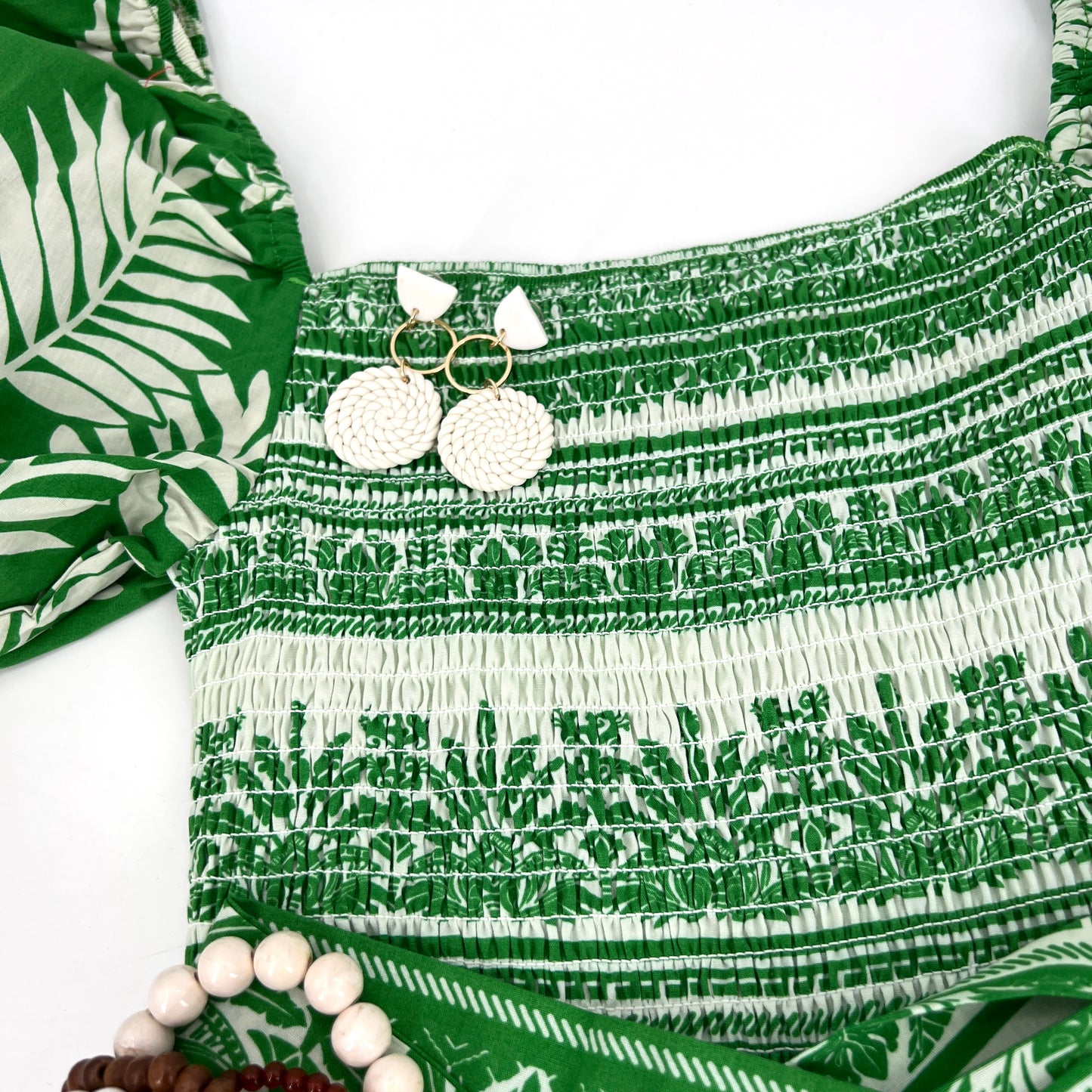 Flying Tomato Woman's Palm Midi Dress