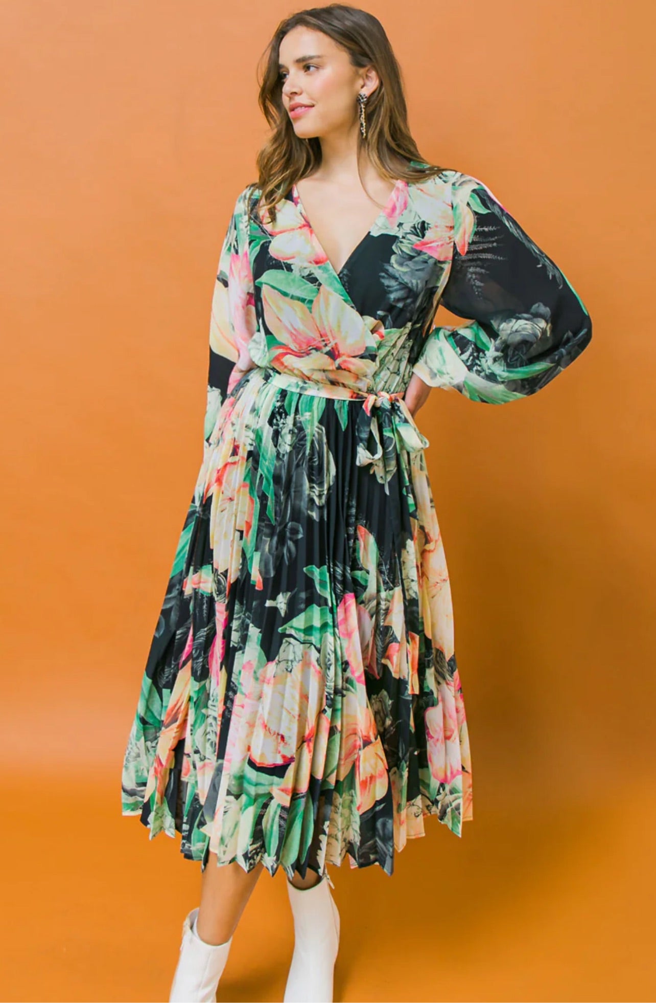 leilani midi dress Leilani Fall Luao Midi Dress – All That Grace Boutique & Design