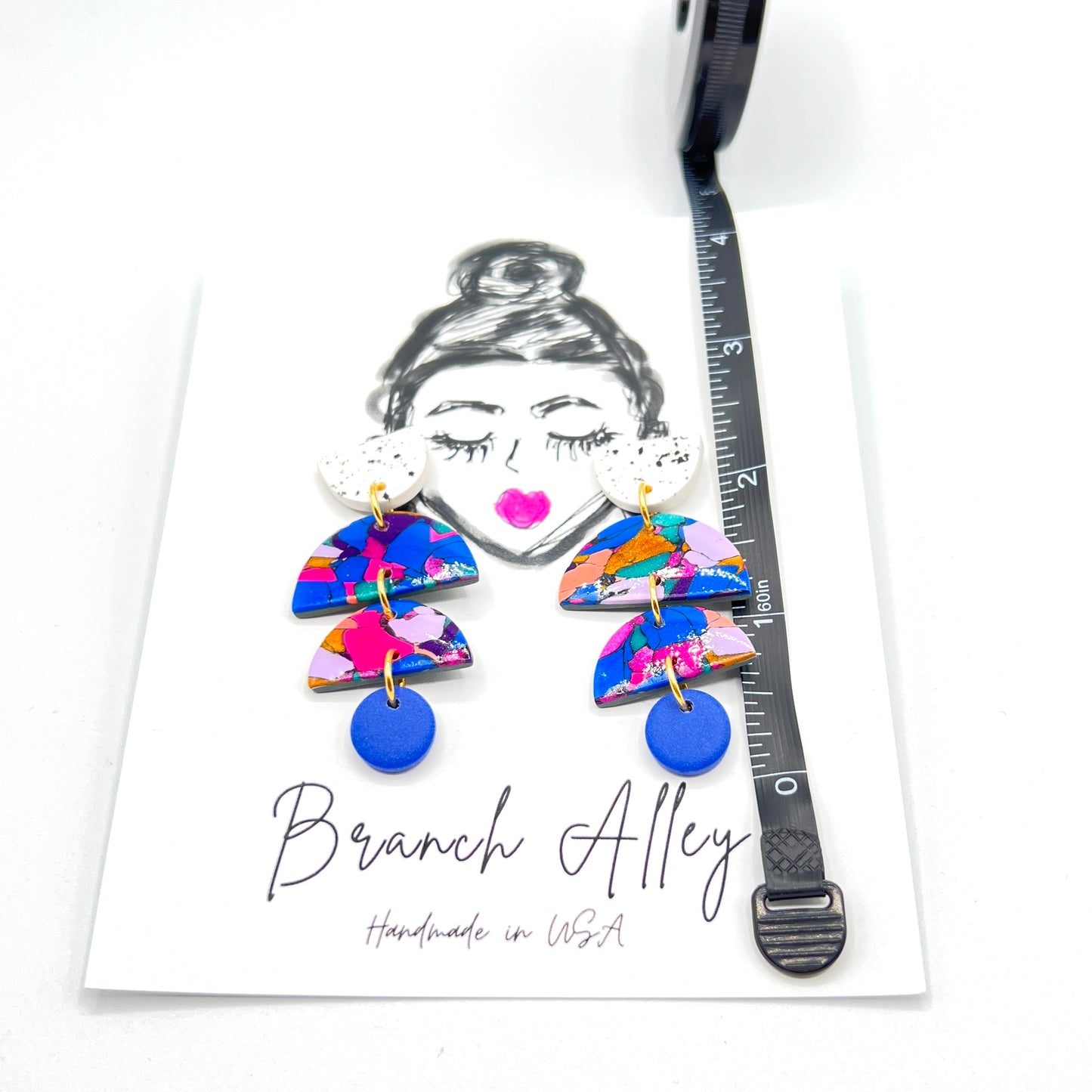 Stained Glass Blue by Branch Alley