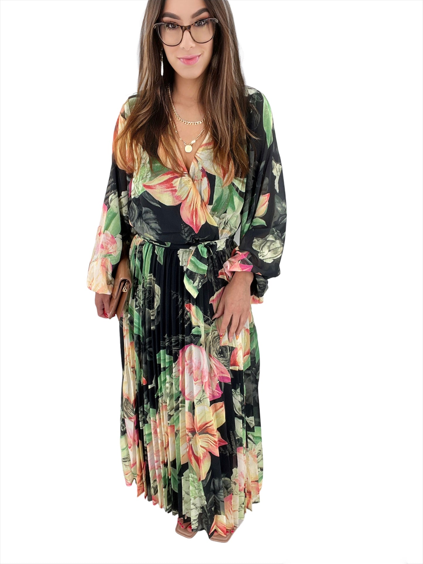Leilani Fall Luao Midi Dress