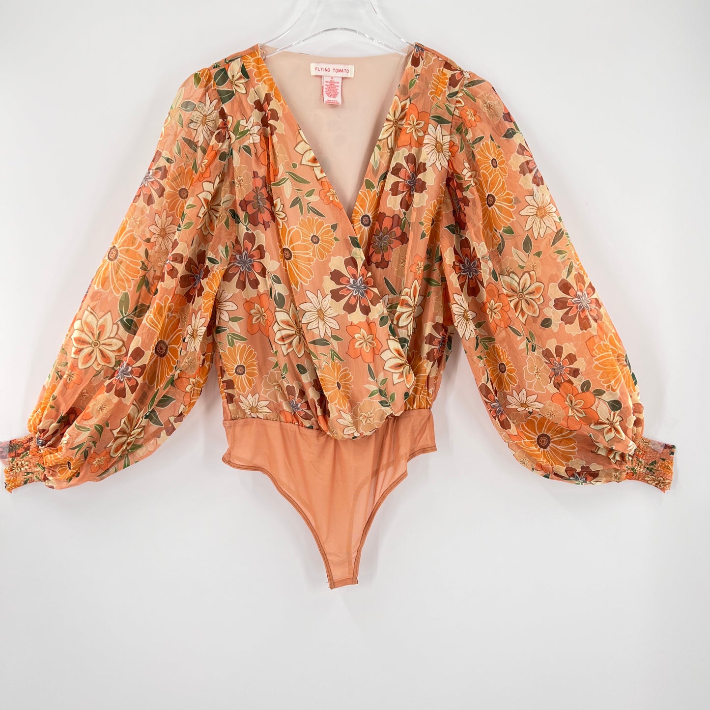 Elena Floral Bodysuit