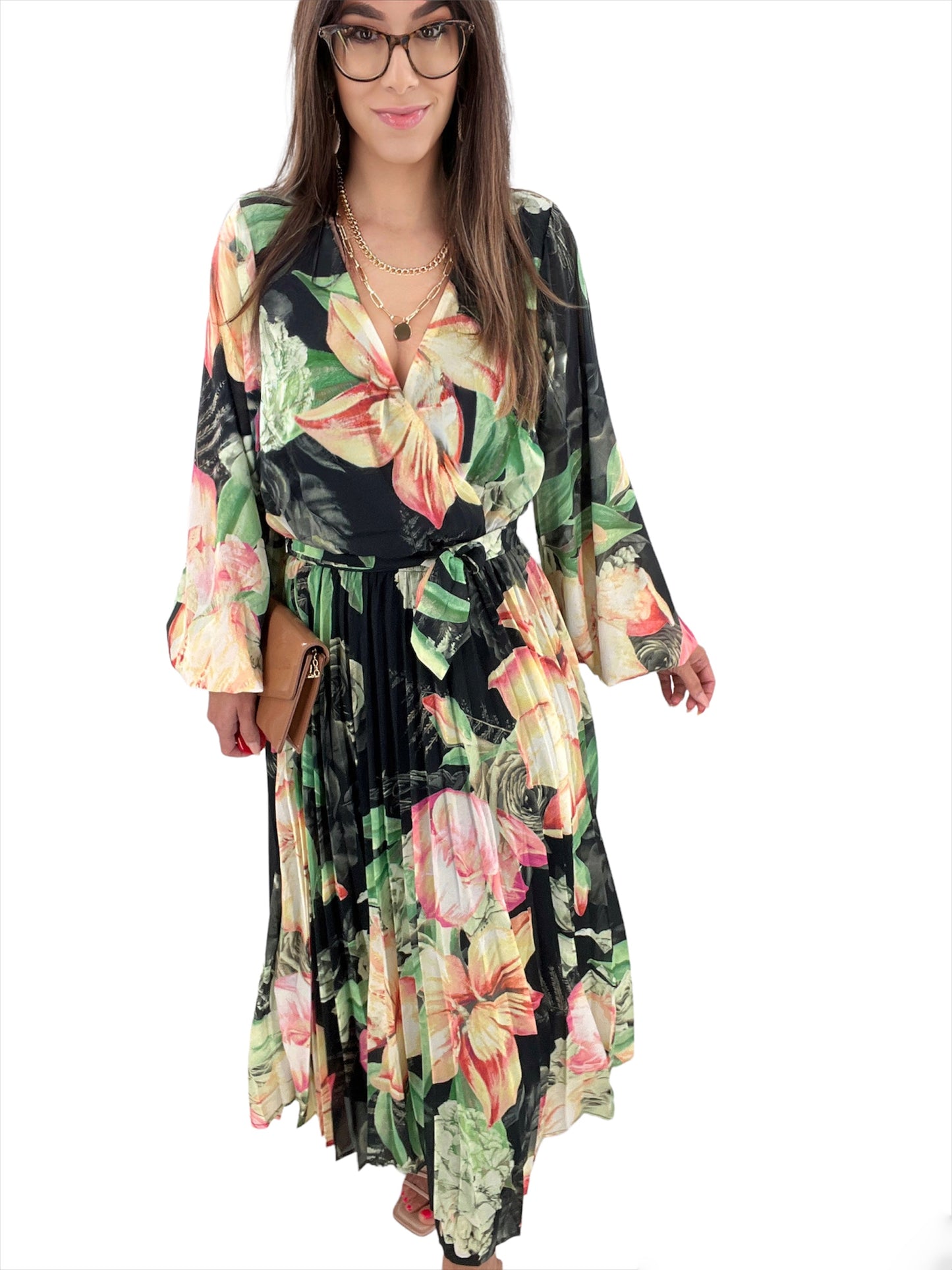 Leilani Fall Luao Midi Dress