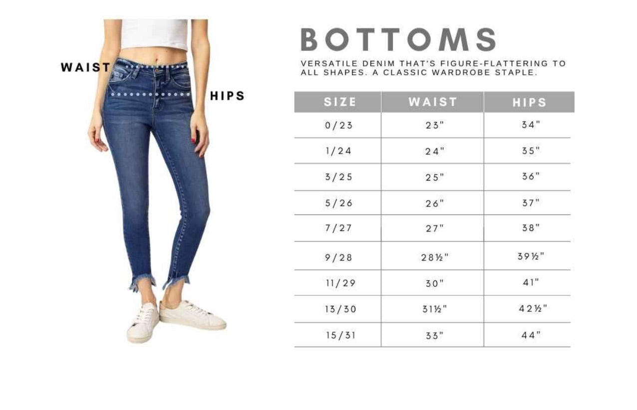 Kan Can Plus Size High Waisted Skinny Jeans