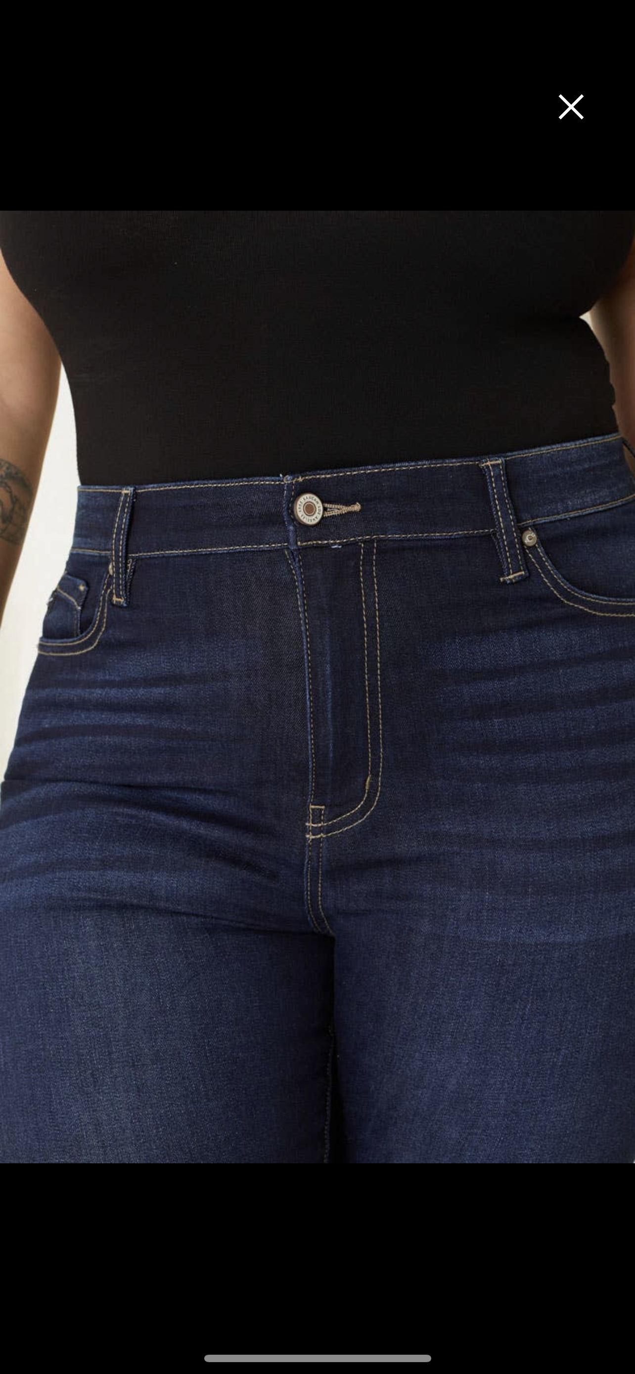 Kan Can Plus Size High Waisted Skinny Jeans