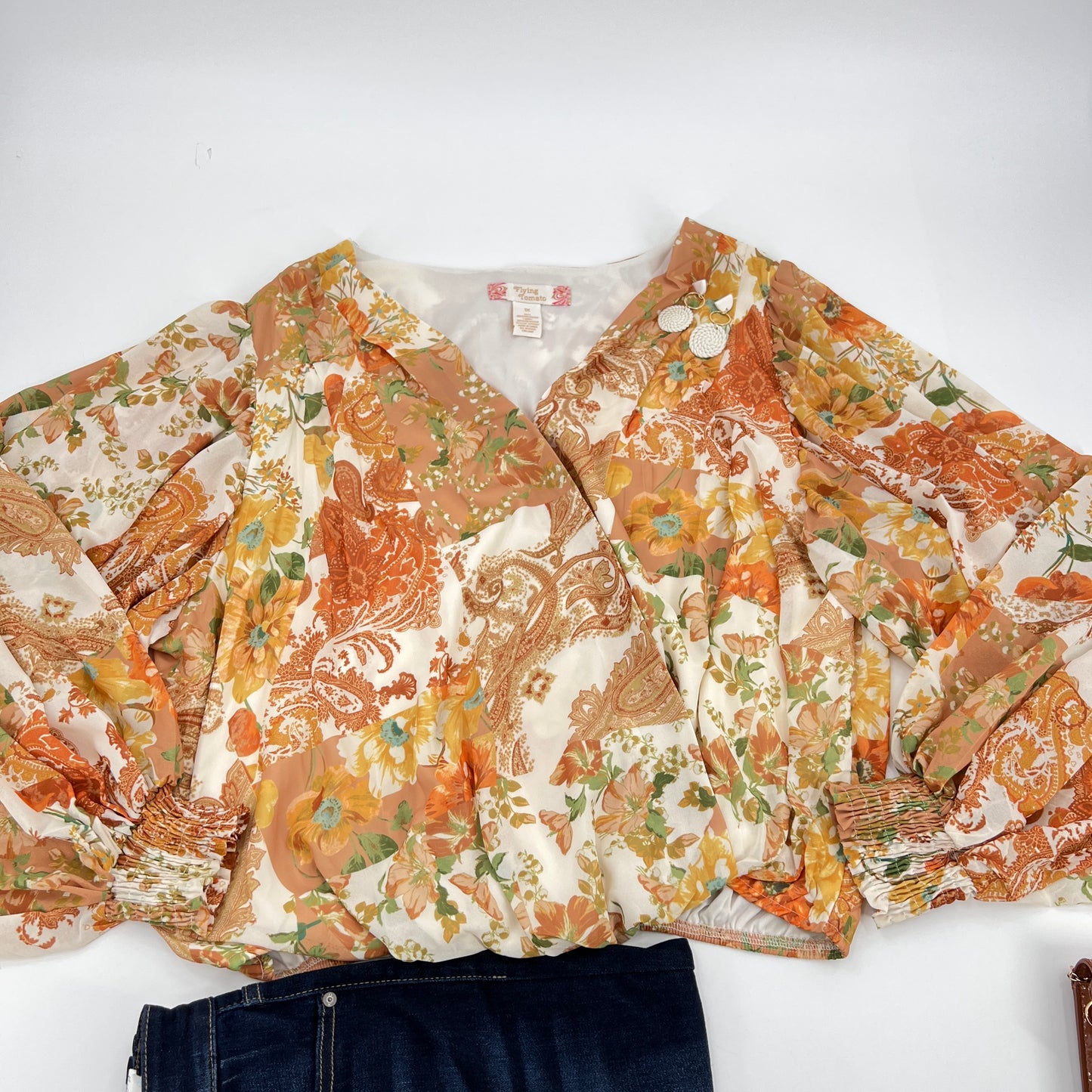 Paisley Dreams Plus Size Top