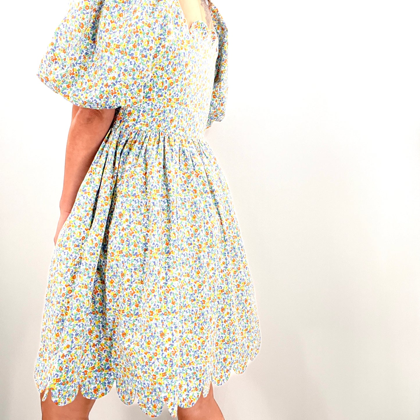 Daisy Dreams Scalloped Dress