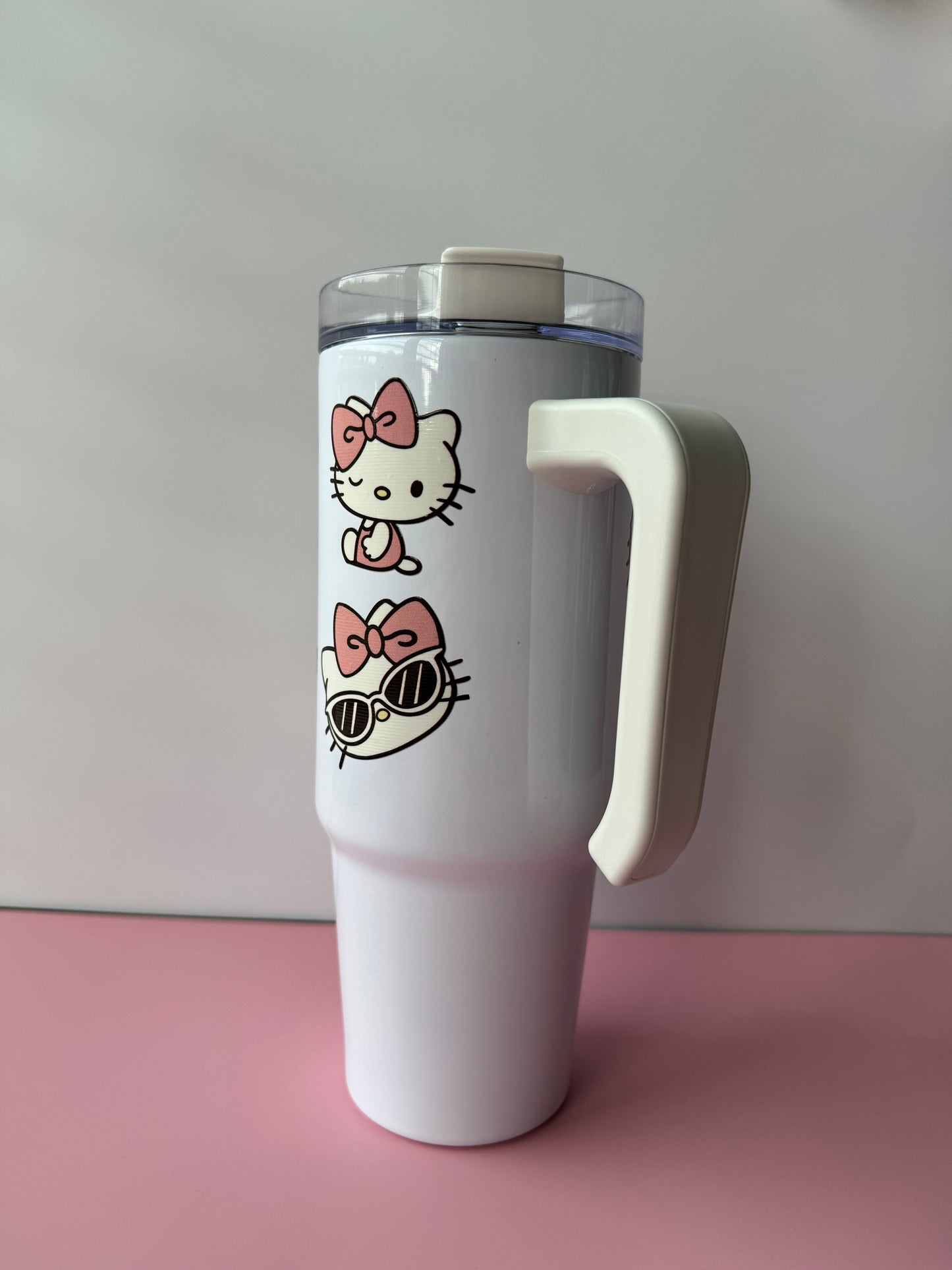 Kitty Make Up Tumbler 30oz