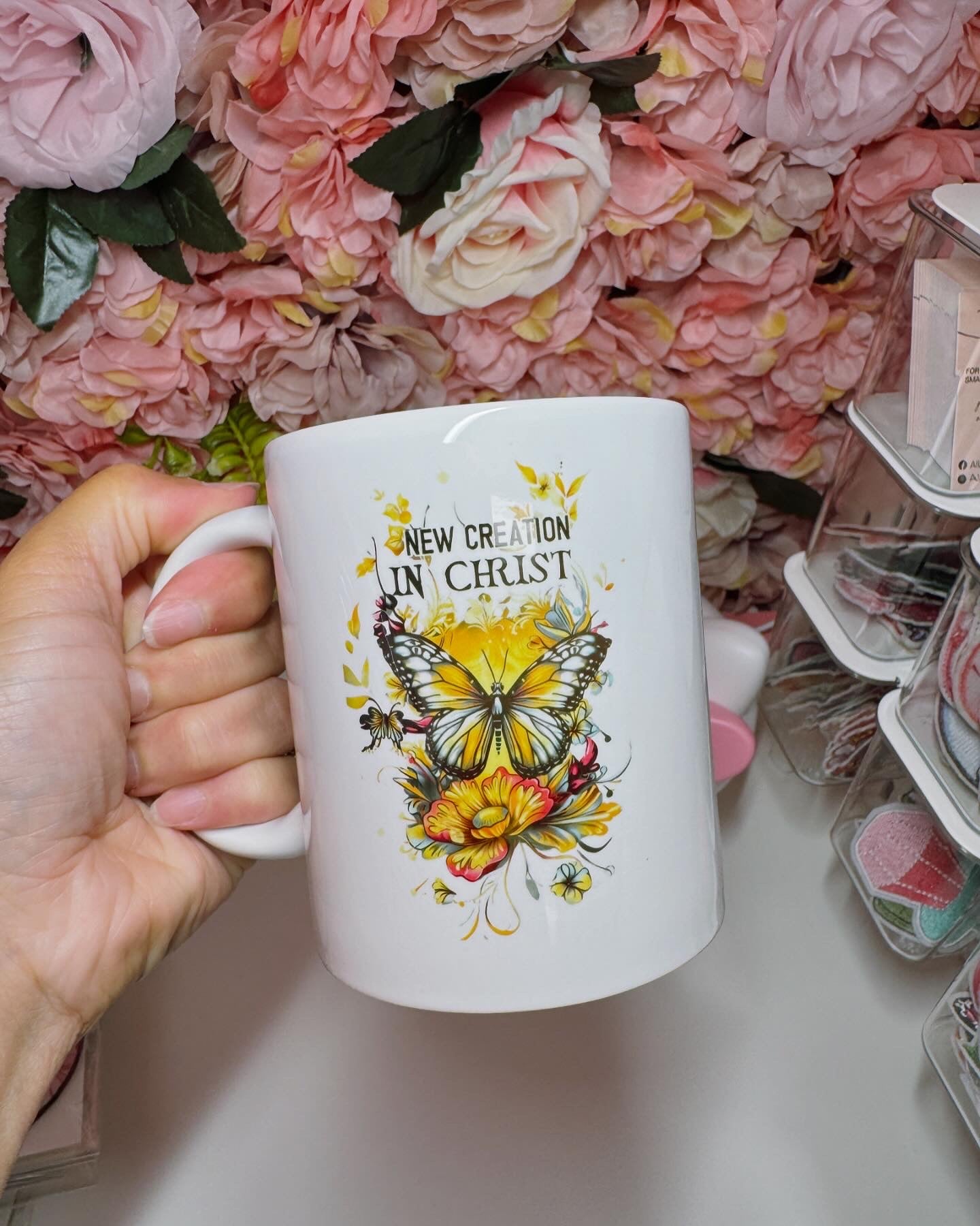 New Creation In Christ Butterfly Mug 11oz