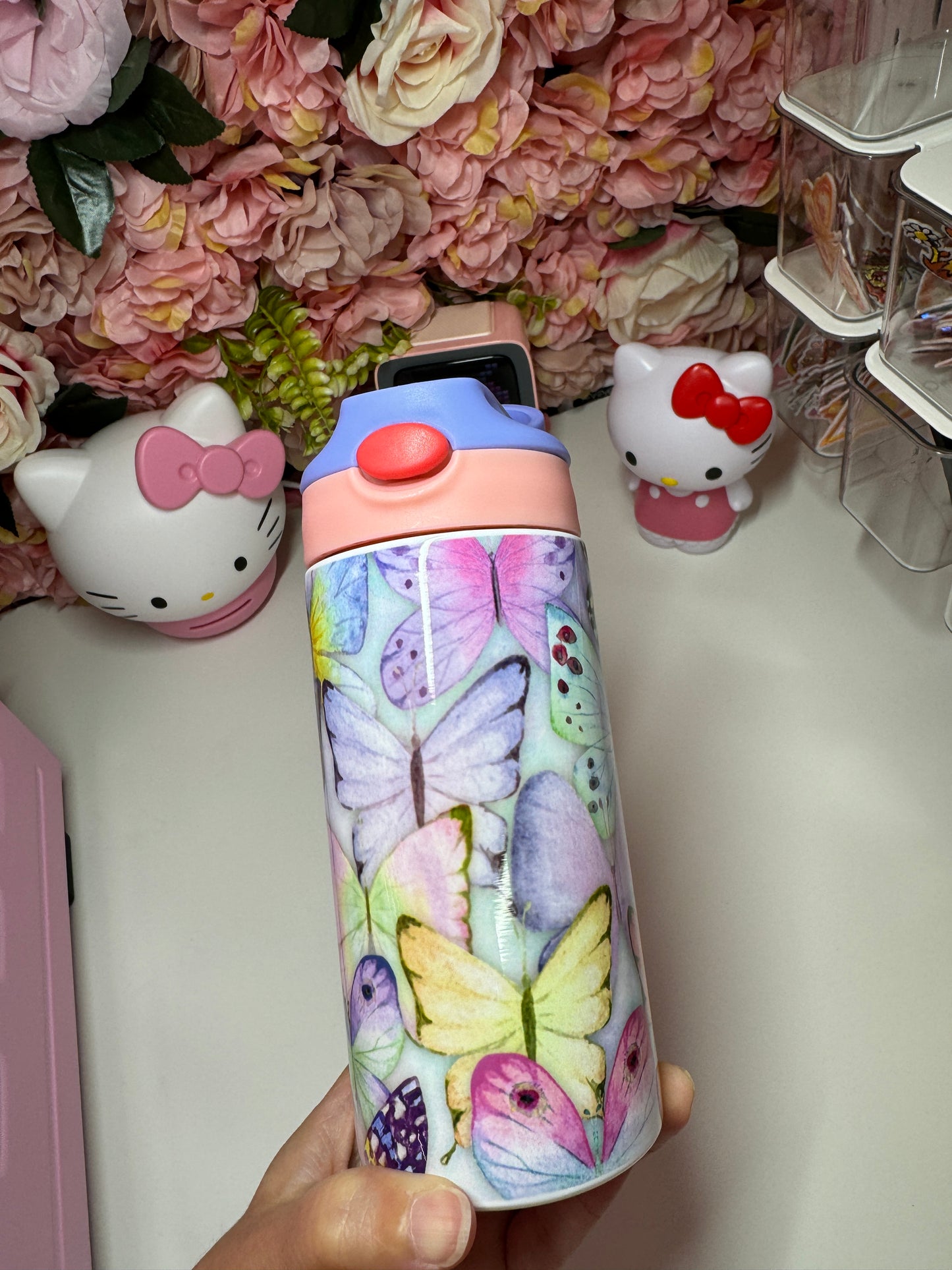 Butterfly Kids 12oz Tumbler