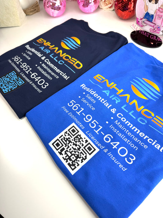 Custom Business Logo Tee