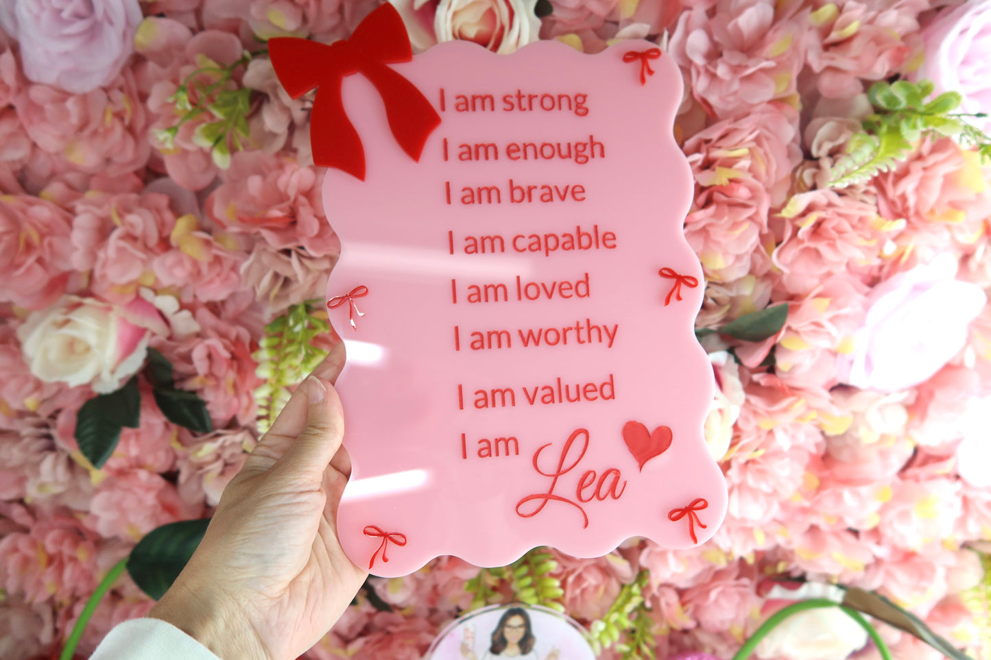 I am Coquette Acrylic Sign