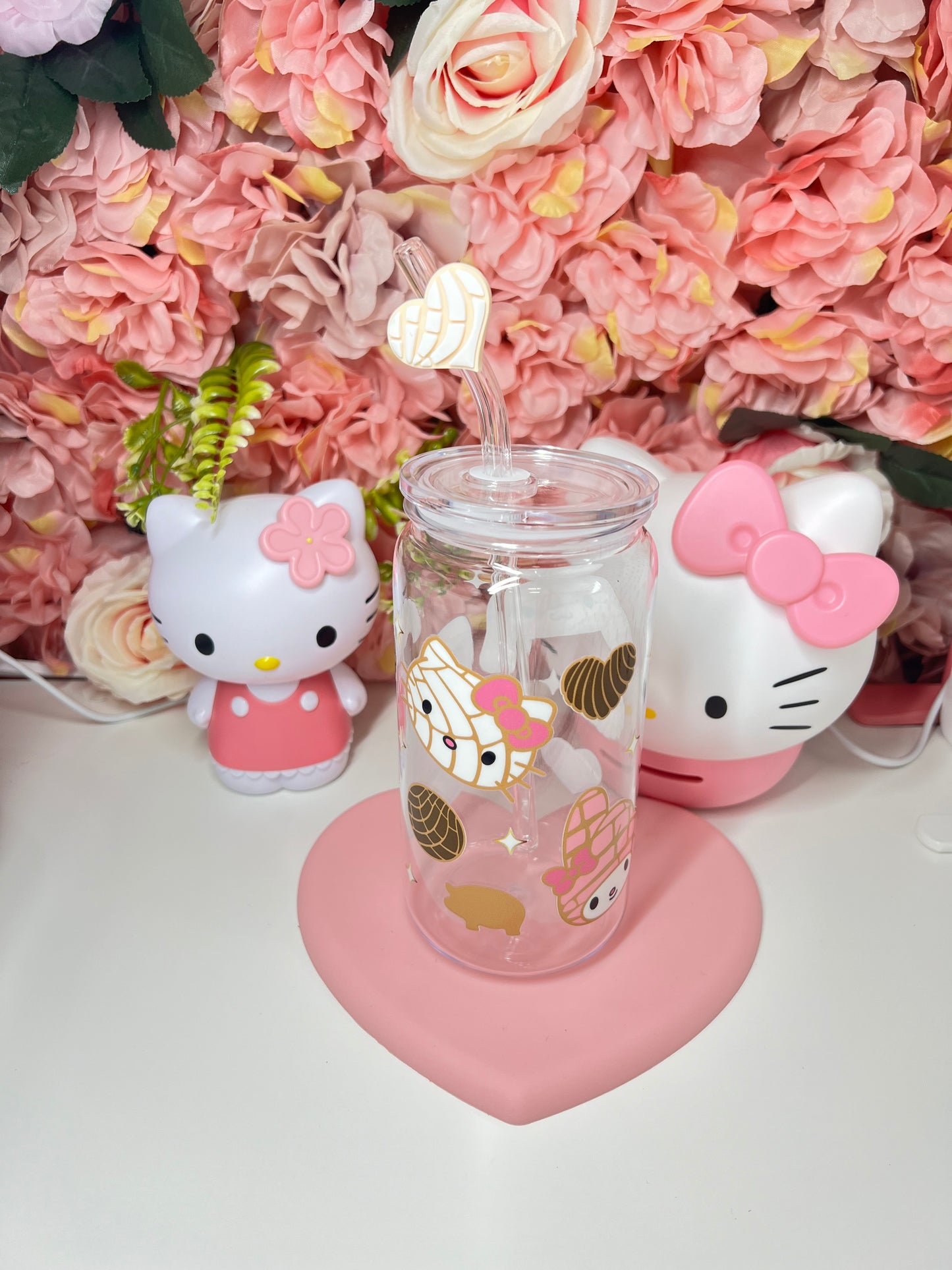 Concha Kitty Clear Plastic Jelly Cup