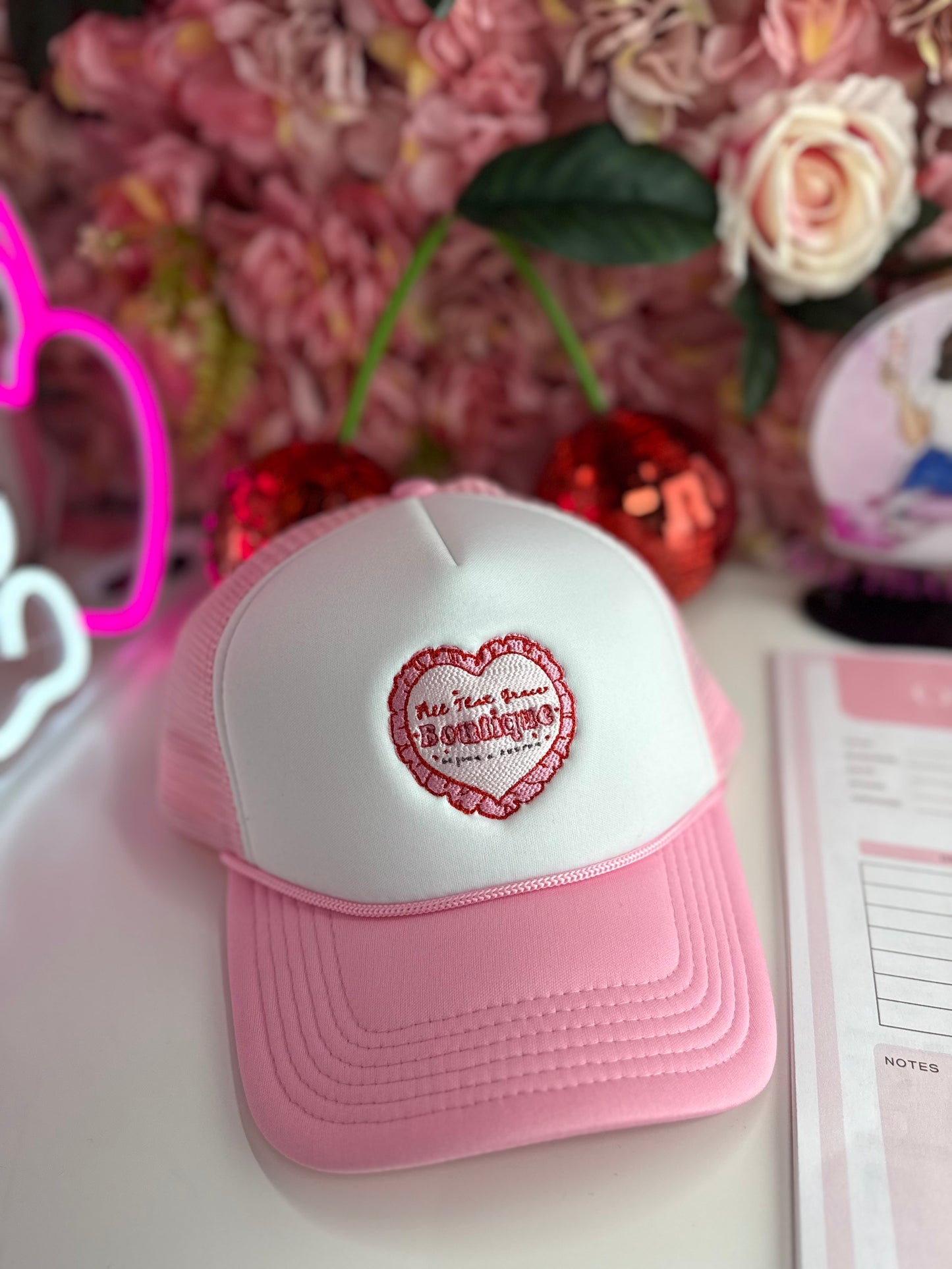 Custom Logo Embroidered Foam Trucker Hat