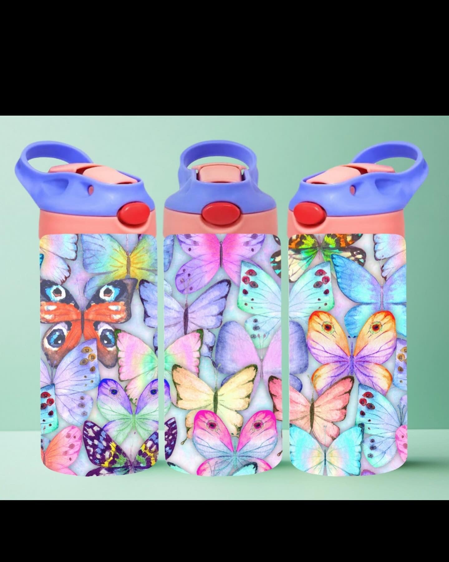 Butterfly Kids 12oz Tumbler