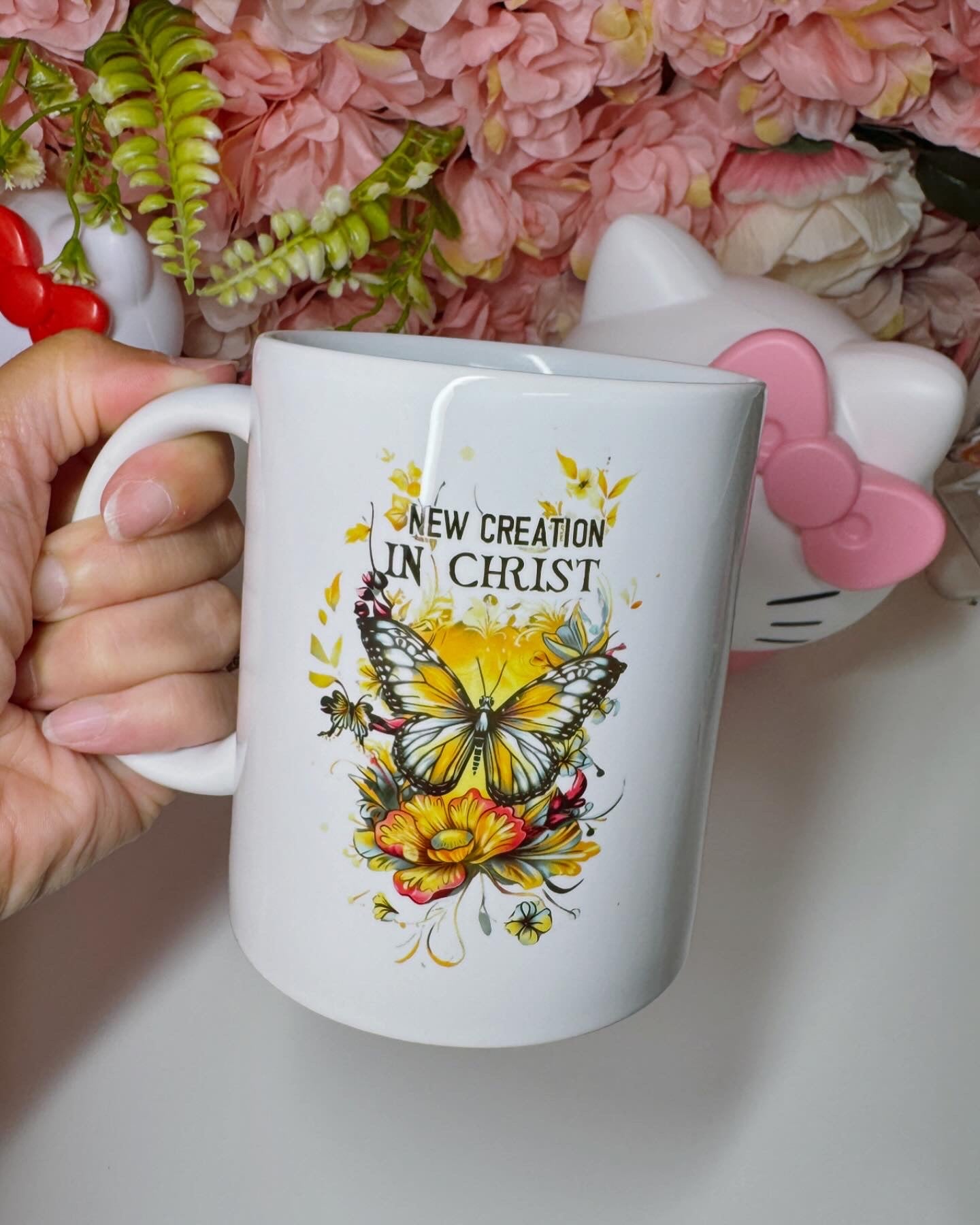 New Creation In Christ Butterfly Mug 11oz