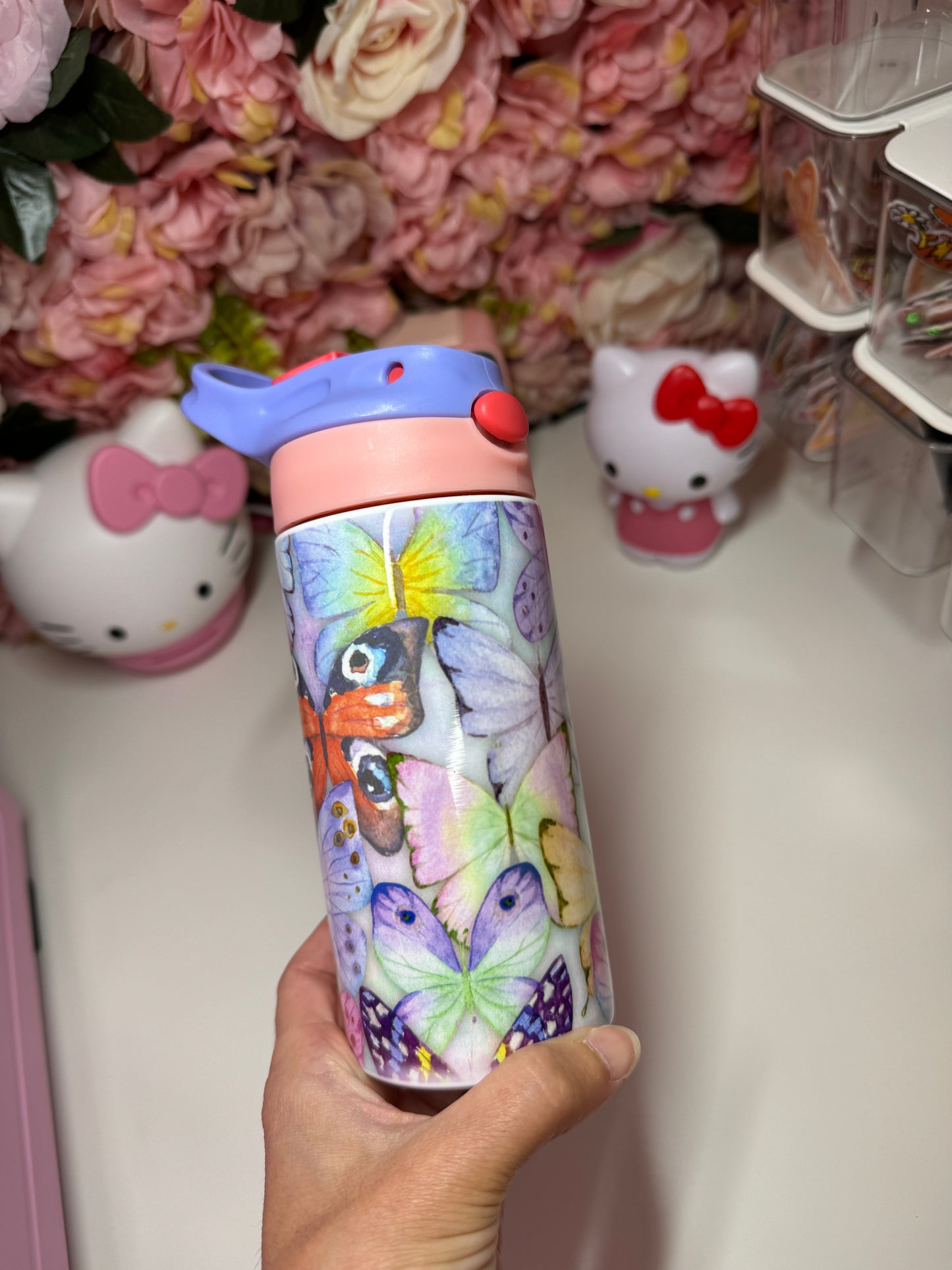 Butterfly Kids 12oz Tumbler