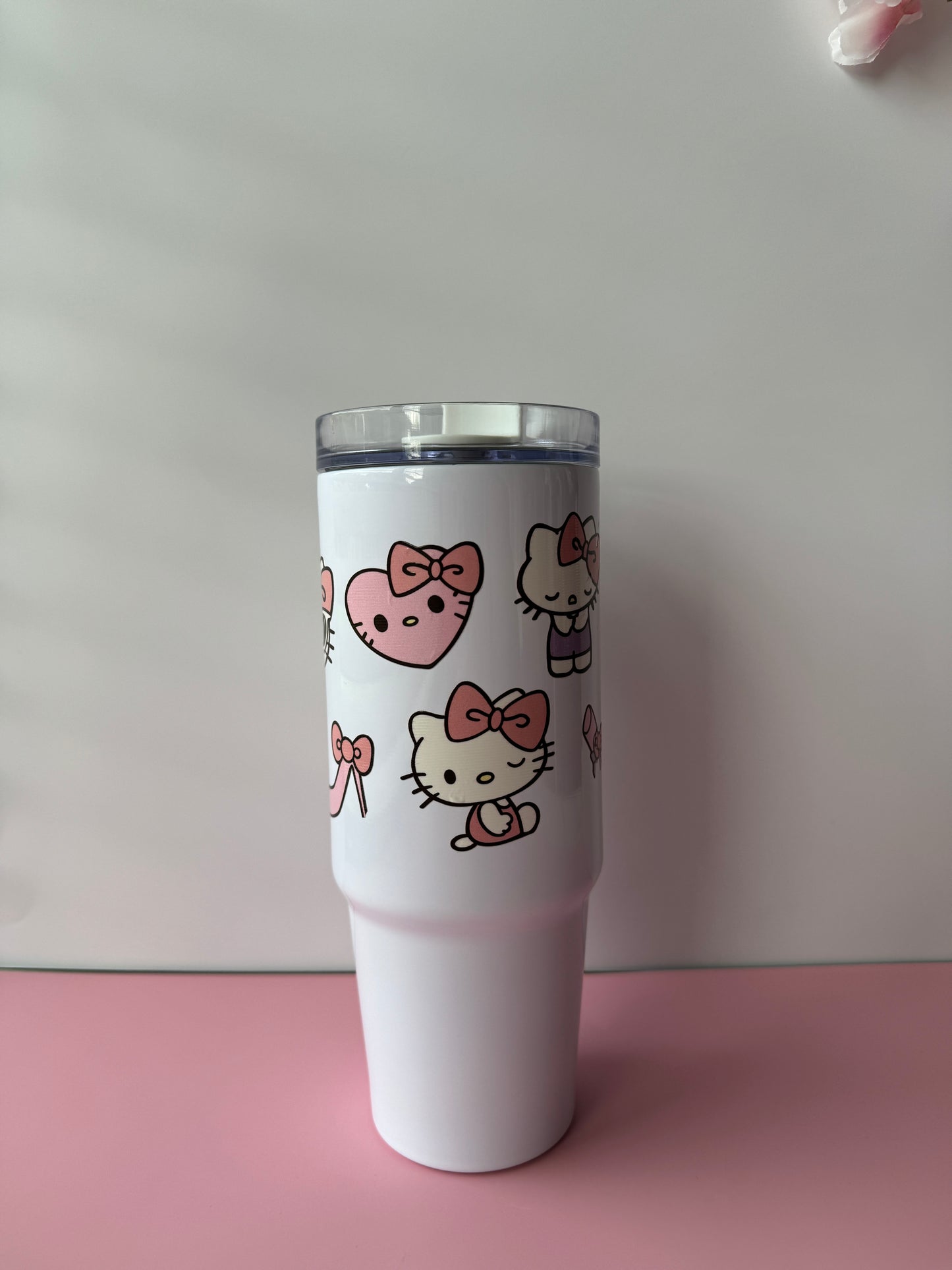 Kitty Make Up Tumbler 30oz