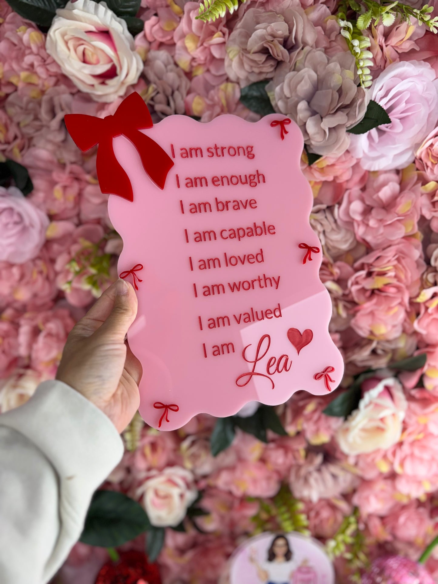 I am Coquette Acrylic Sign