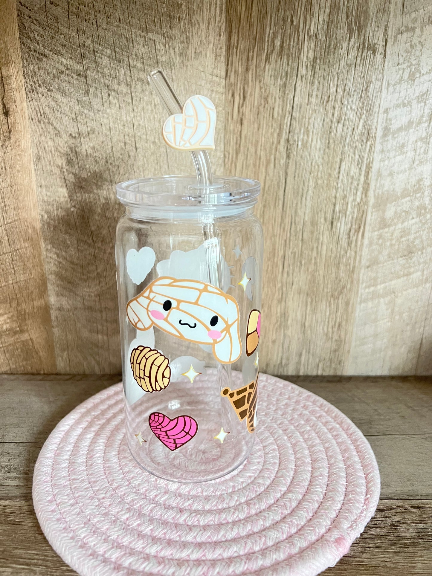 Concha Kitty Clear Plastic Jelly Cup