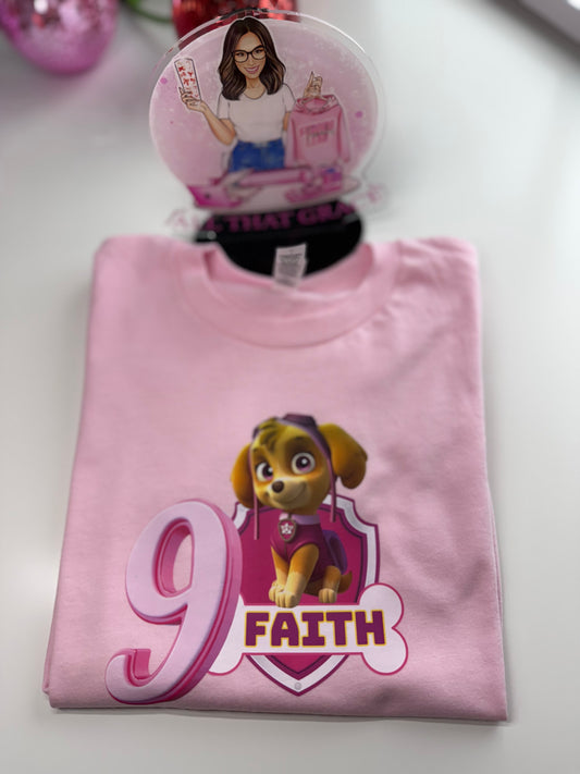 Custom Birthday Tees