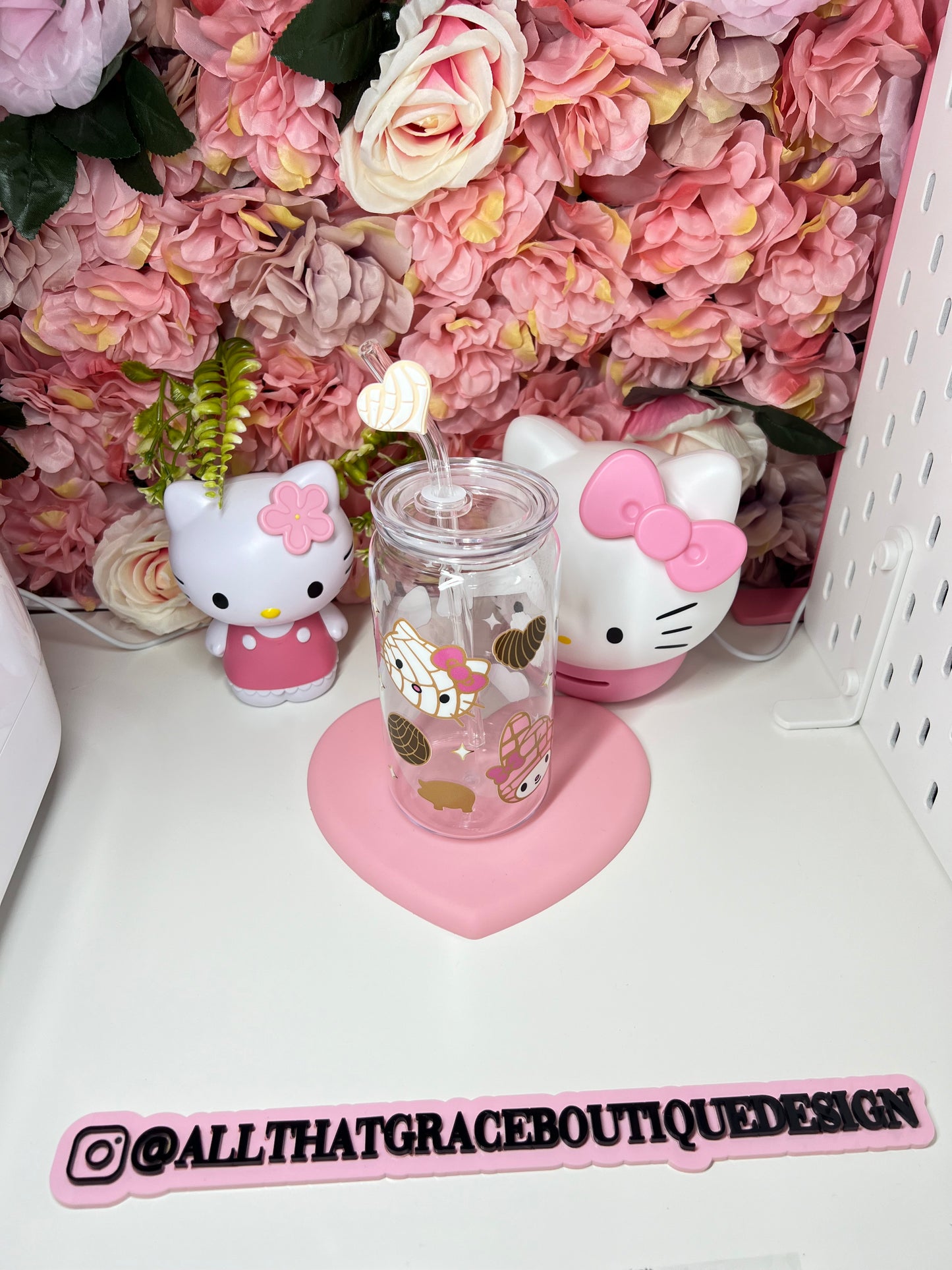 Concha Kitty Clear Plastic Jelly Cup