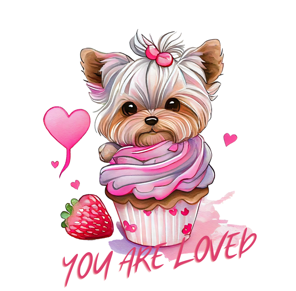 You Are Loved Yorkie Coffee Mug