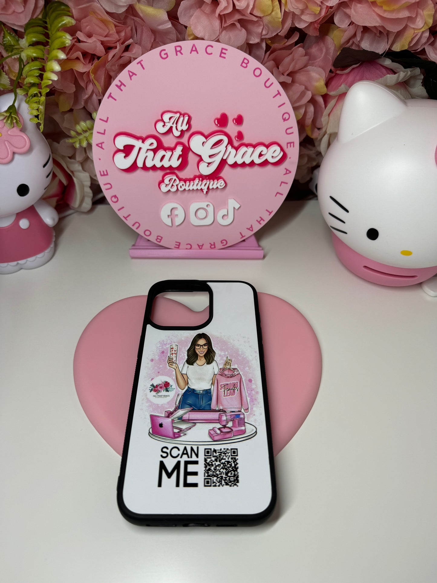 Qr Code Logo Custom Case