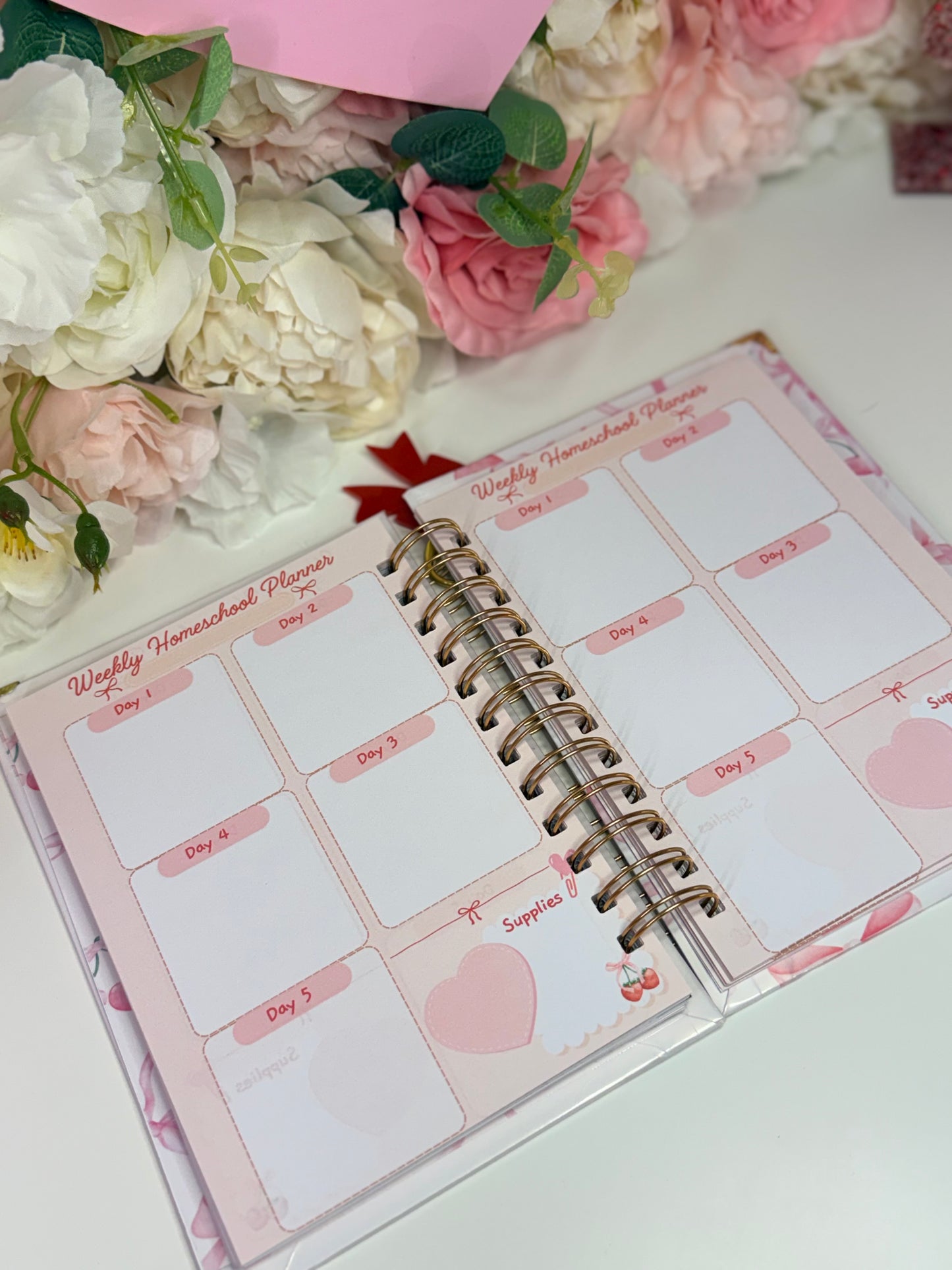 Custom Planner Hardcover Half Size