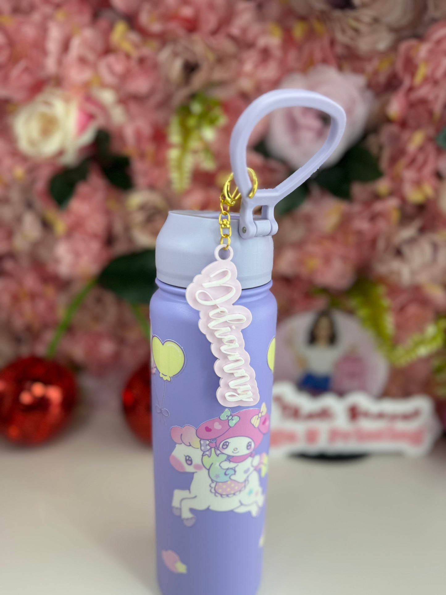Acrylic Name Keychain