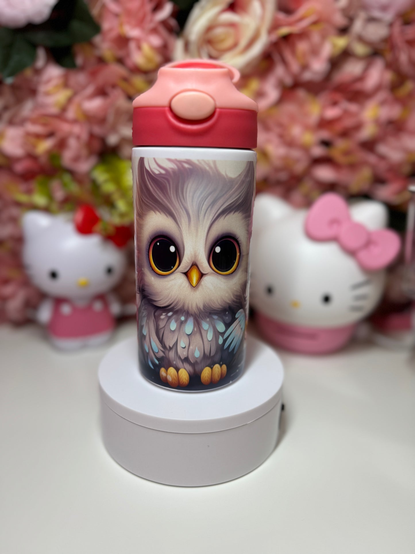 Owl & Floral Children's Cup 12oz