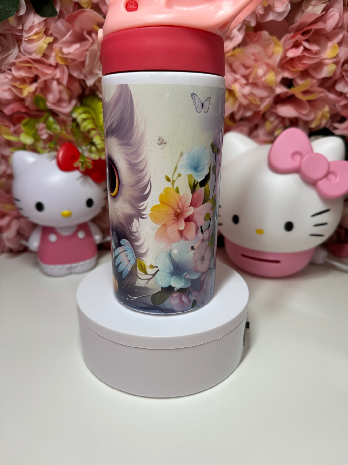 Owl & Floral Children's Cup 12oz